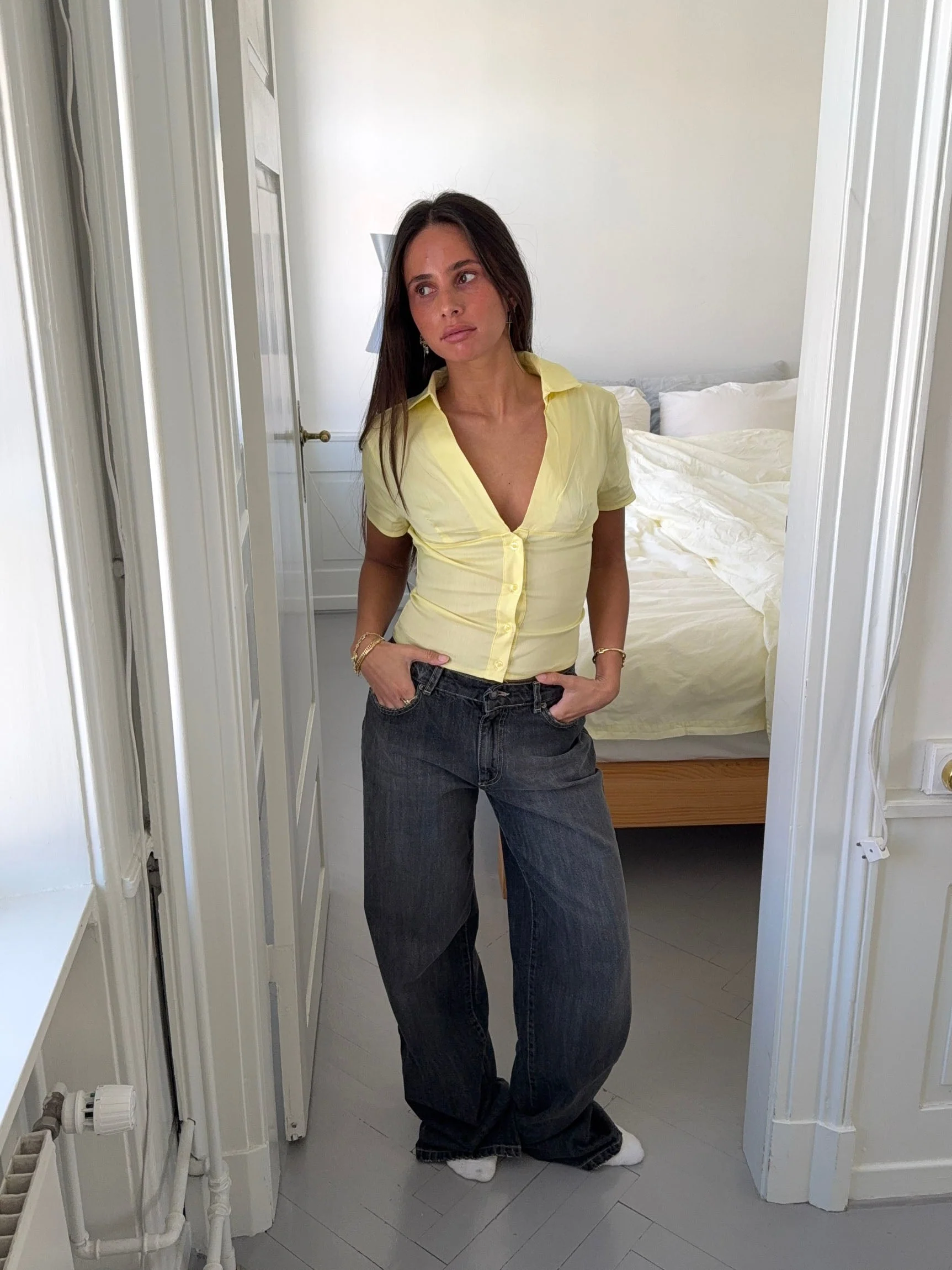 Kartia fitted shirt - Yellow 15 Kartia fitted shirt - Yellow