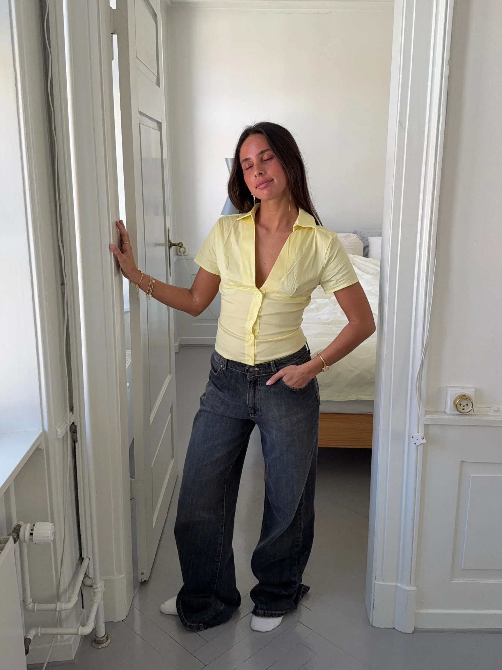 Kartia fitted shirt - Yellow 9 Kartia fitted shirt - Yellow