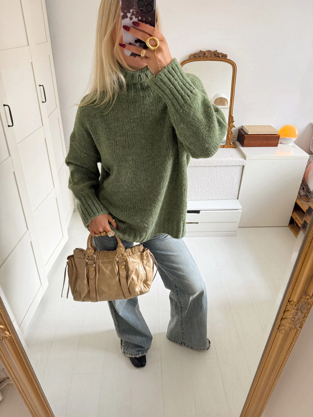 Valdamara oversized turtleneck - Green 7 Valdamara oversized turtleneck - Green