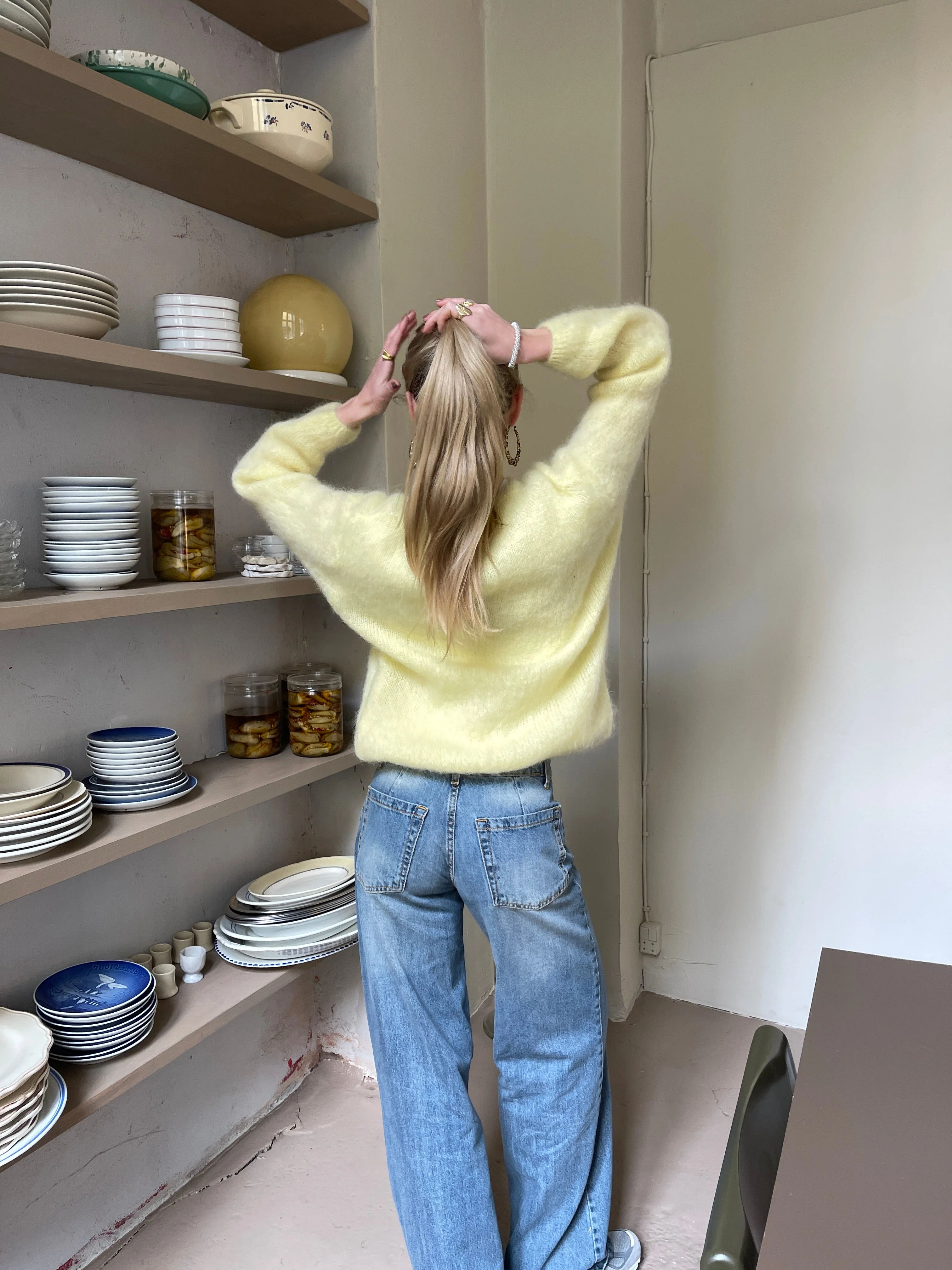 Jamilla mohair cardigan - Yellow 19 Jamilla mohair cardigan - Yellow