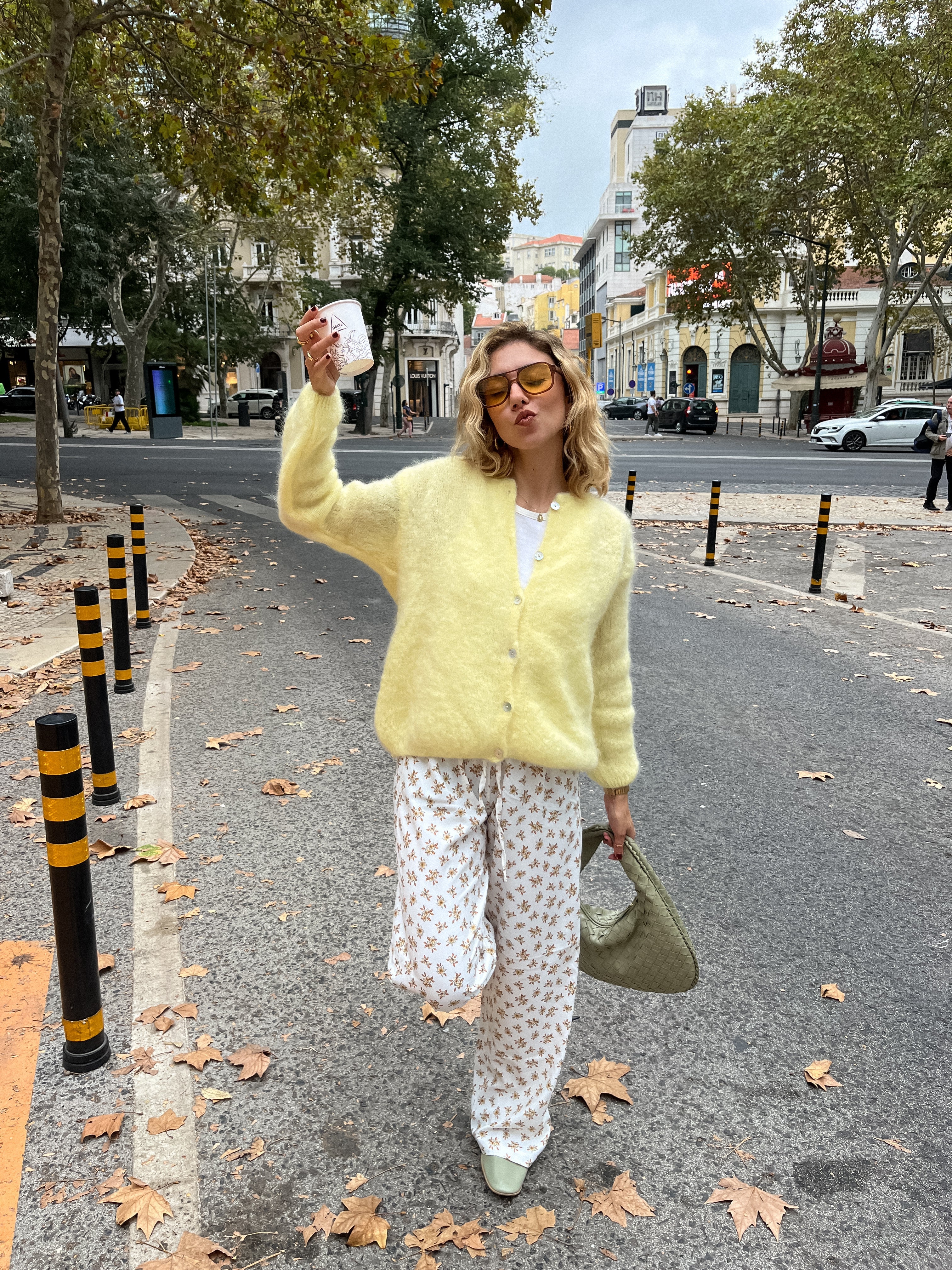 Jamilla mohair cardigan - Yellow 2 Jamilla mohair cardigan - Yellow