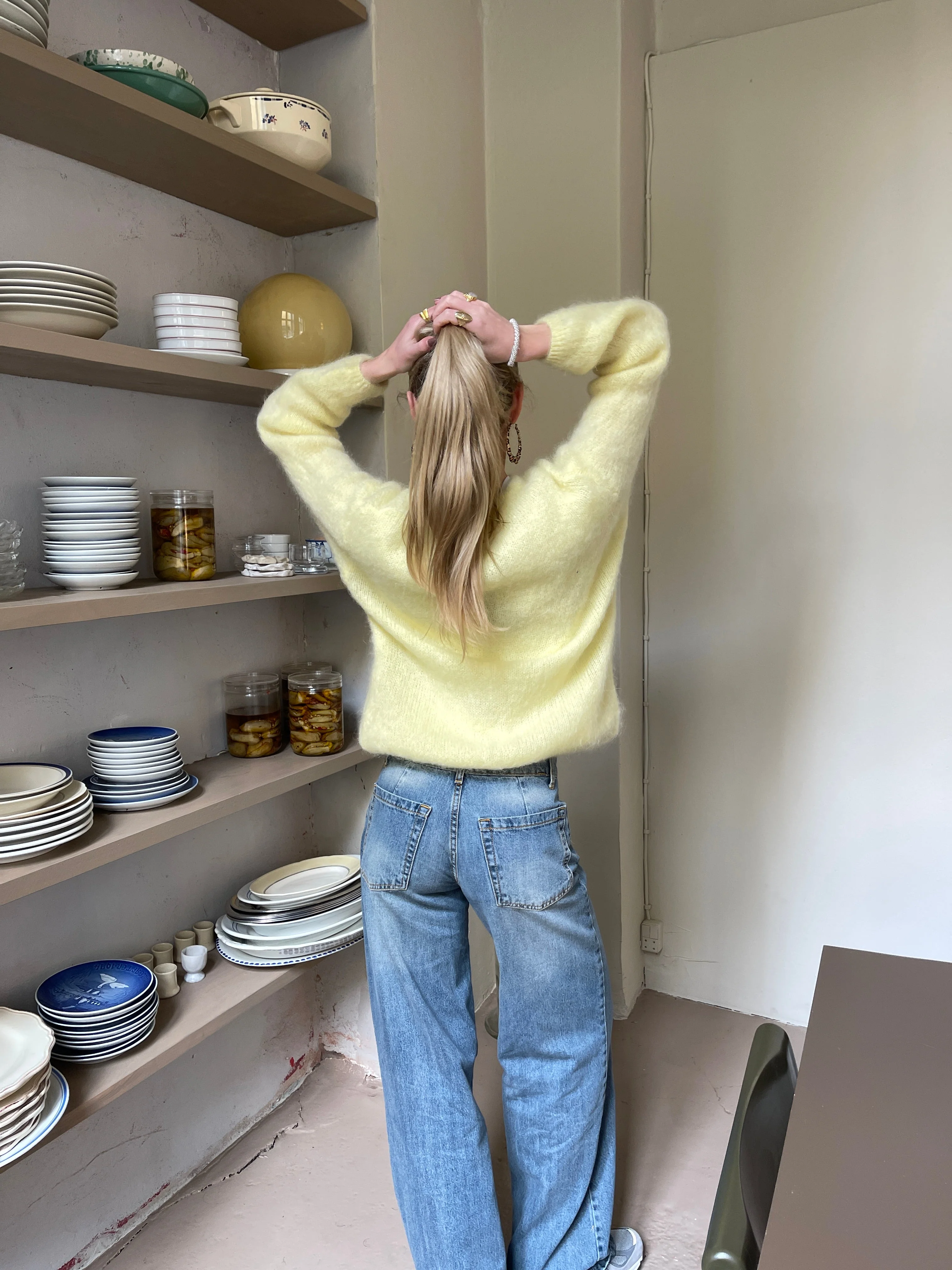Jamilla mohair cardigan - Yellow 7 Jamilla mohair cardigan - Yellow