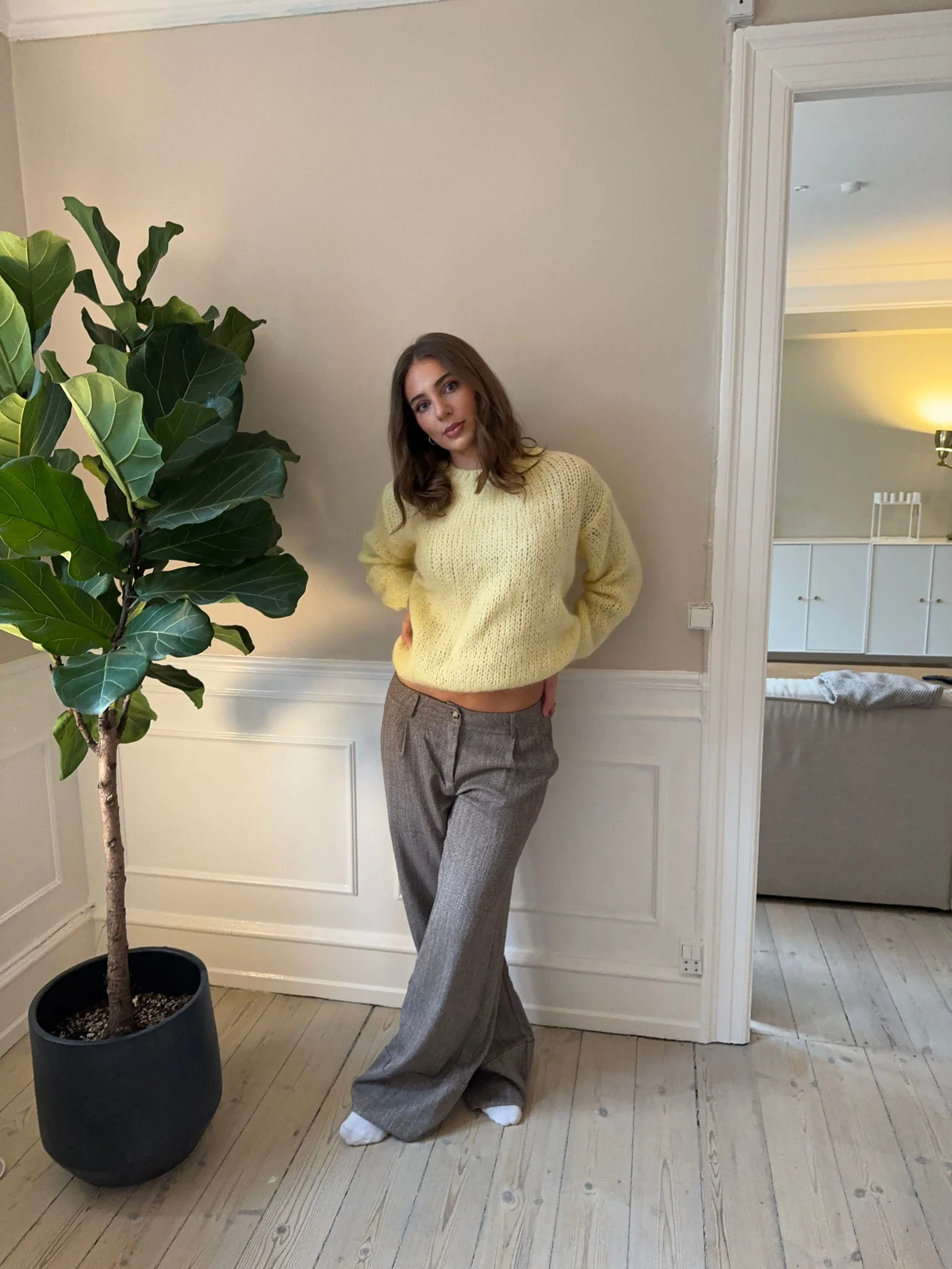 Genevieve oversized knit - Yellow 11 Genevieve oversized knit - Yellow