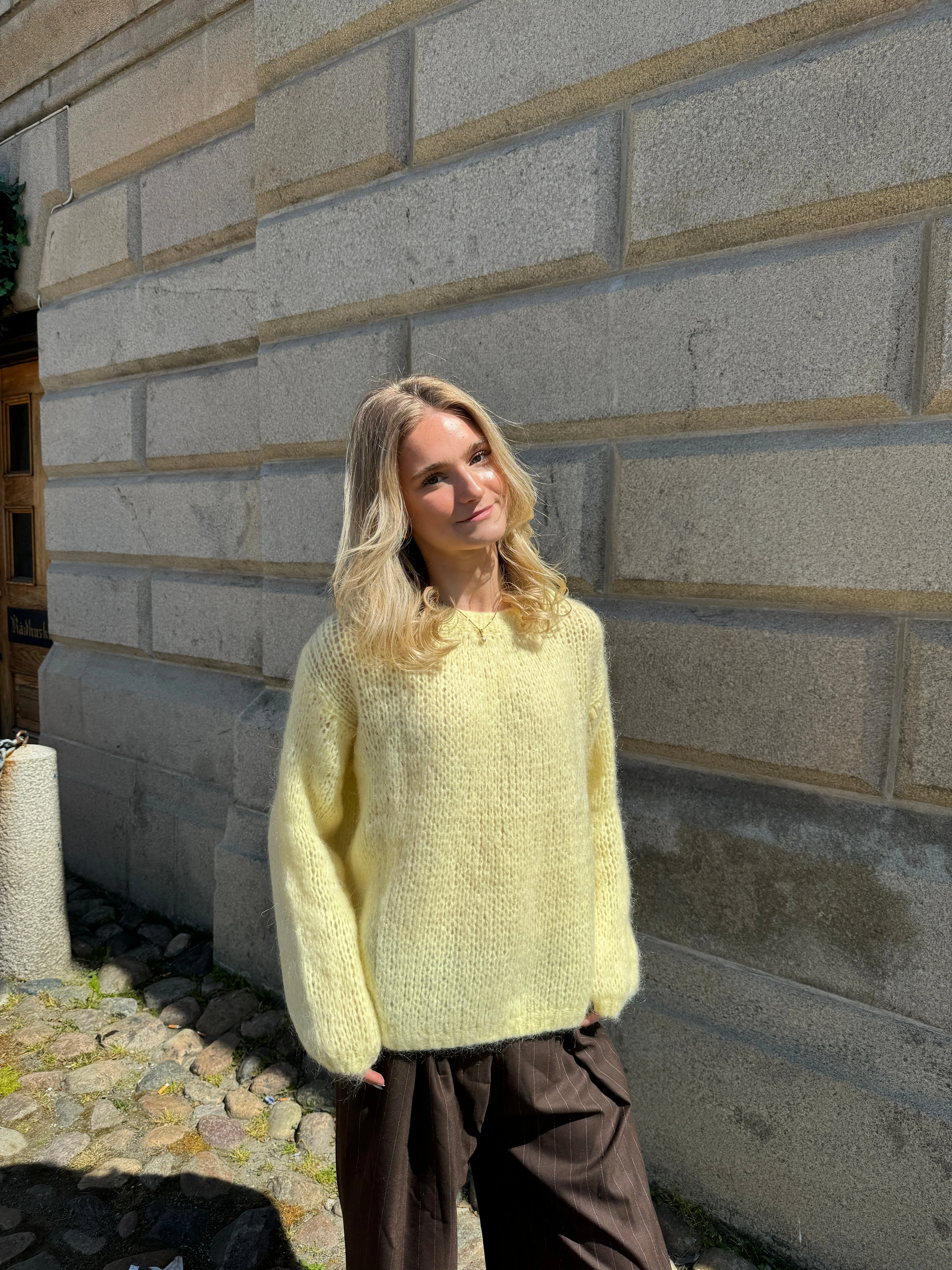 Genevieve oversized knit - Yellow 12 Genevieve oversized knit - Yellow