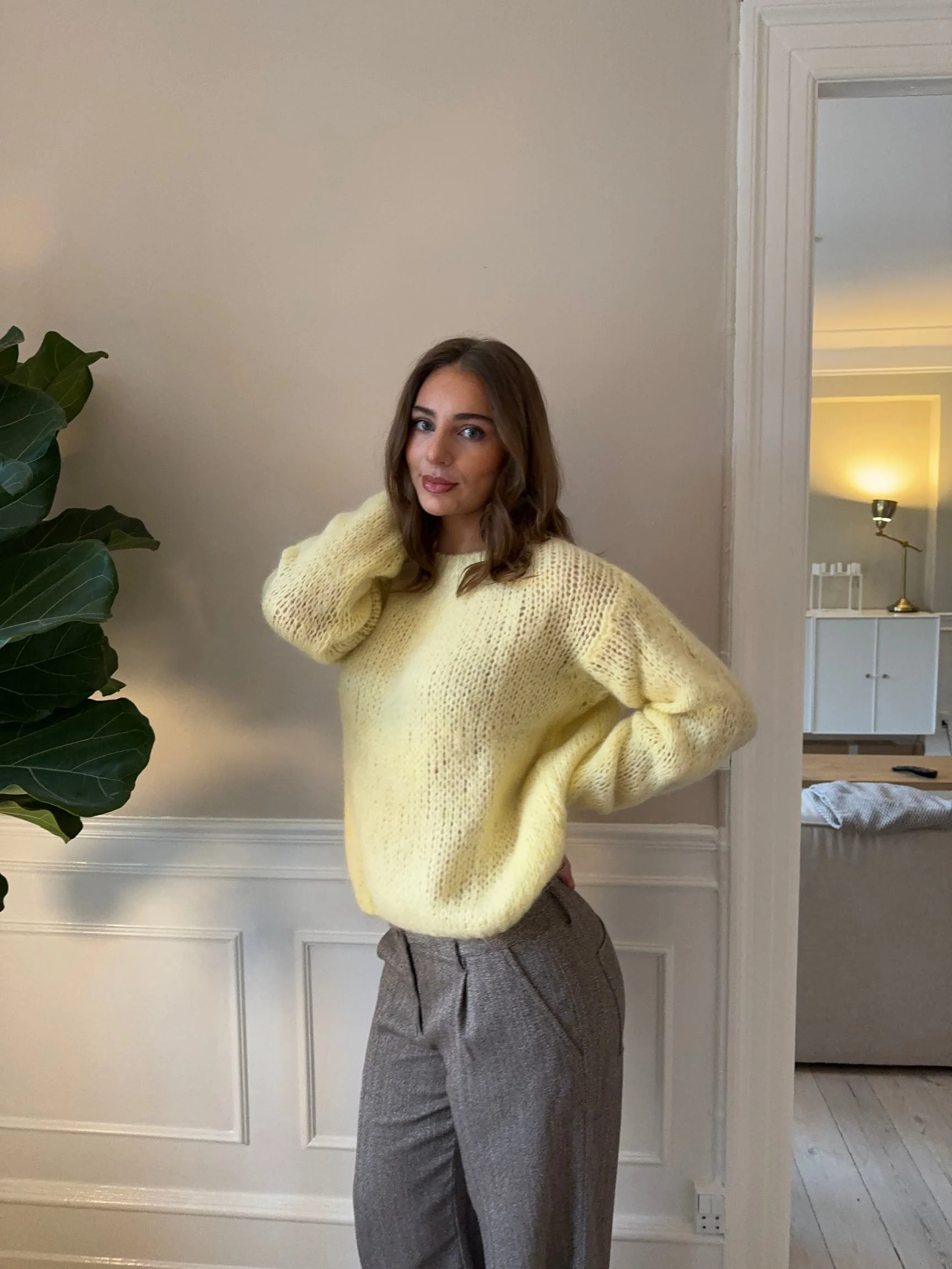 Genevieve oversized knit - Yellow 20 Genevieve oversized knit - Yellow