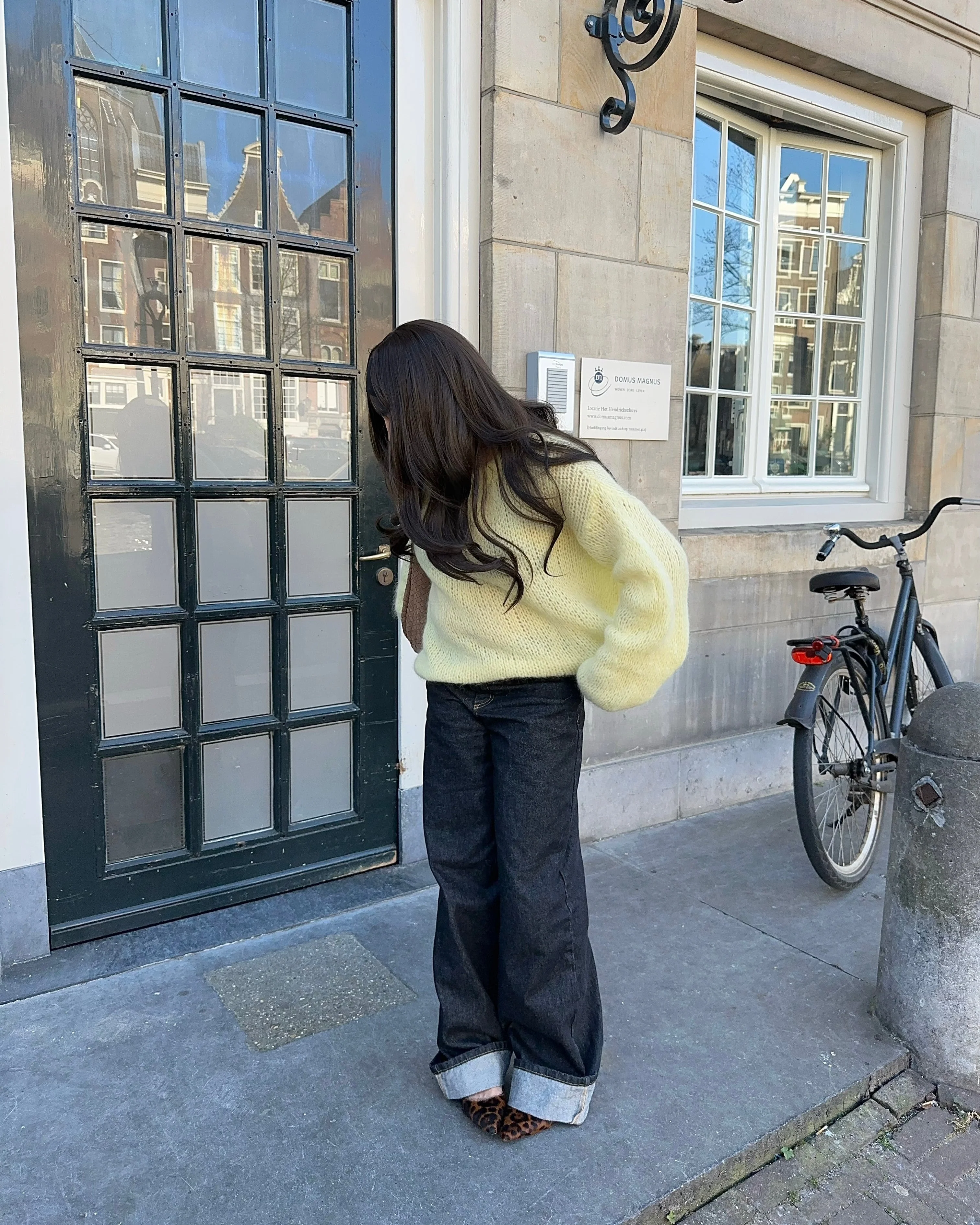 Genevieve oversized knit - Yellow 5 Genevieve oversized knit - Yellow