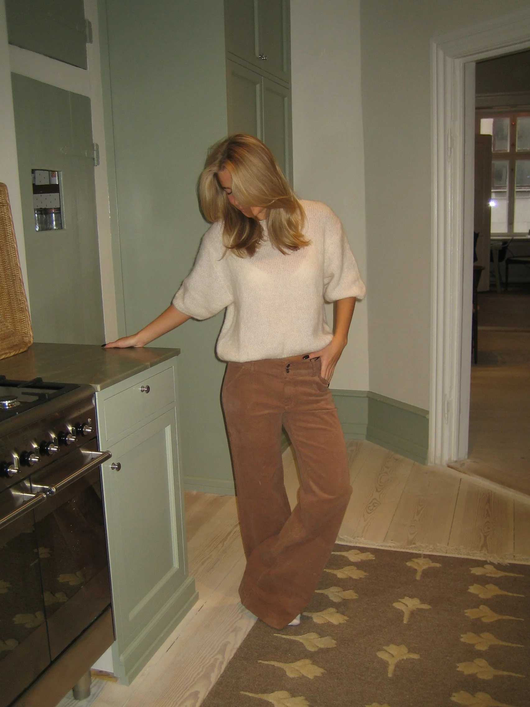 Karla corduroy pants - Brown 2 Karla corduroy pants - Brown