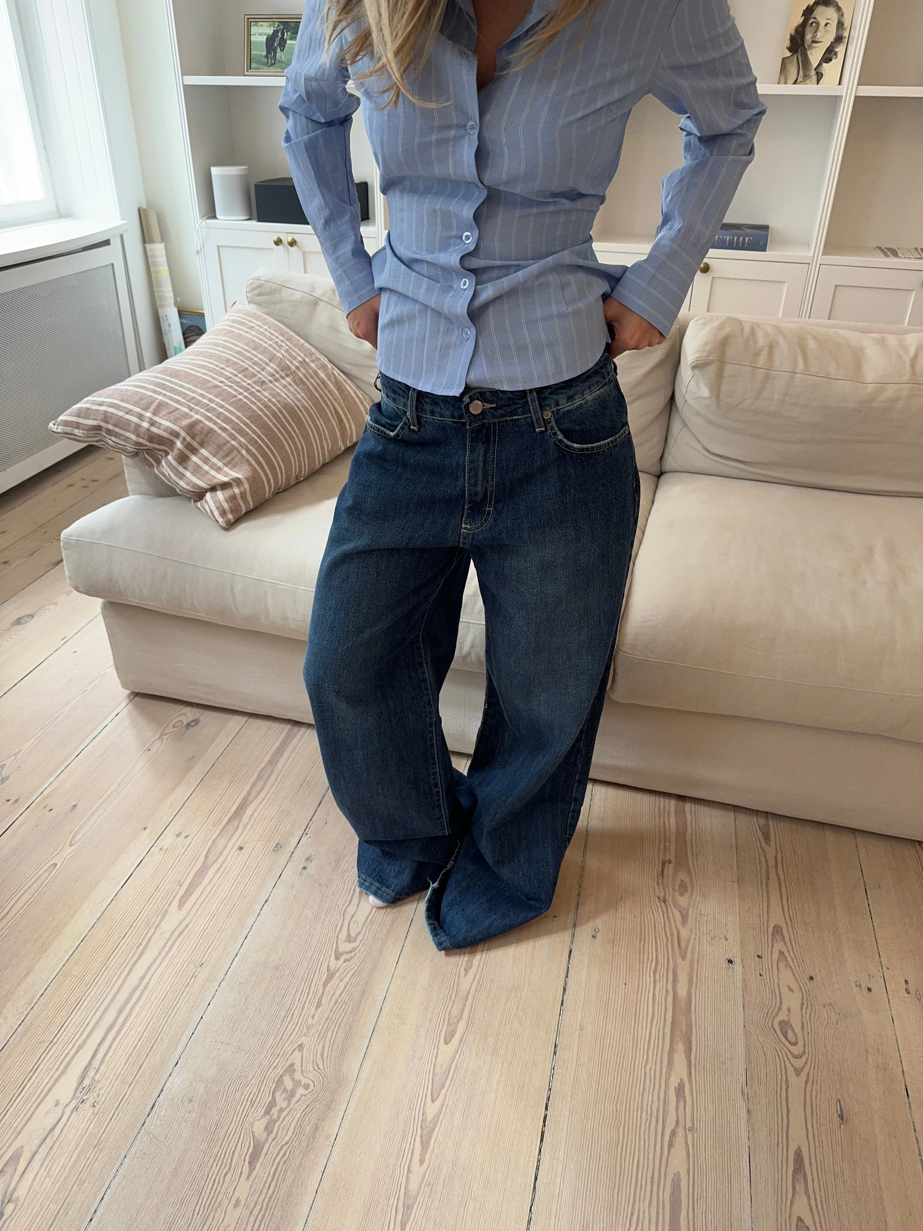 Samara jeans - Dark blue denim 2 Samara jeans - Dark blue denim