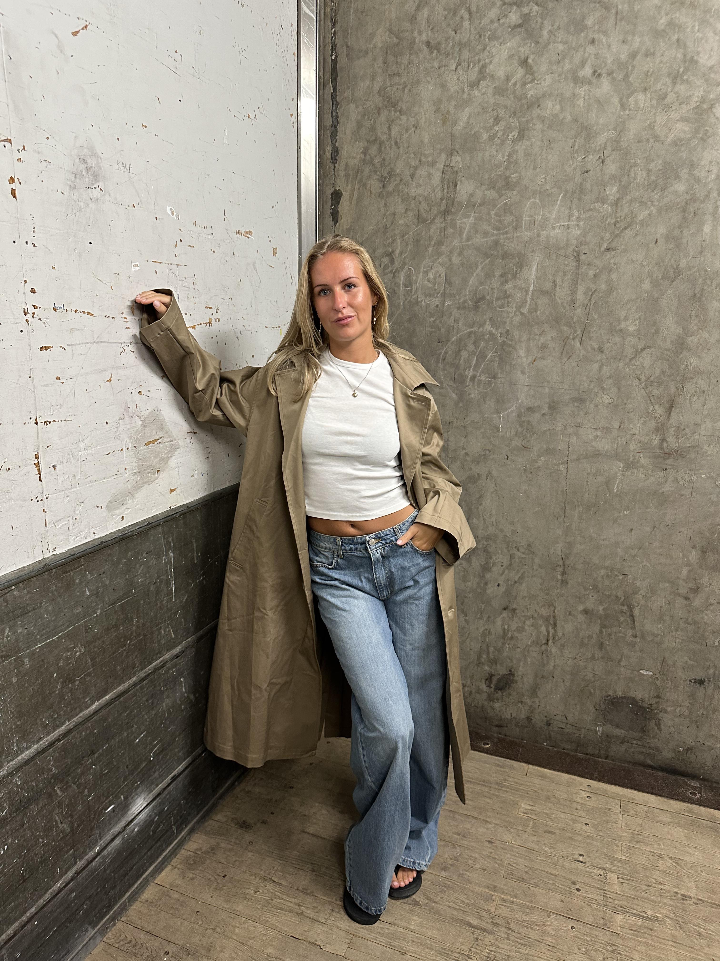 Josefine oversized trenchcoat - Dark beige 12 Josefine oversized trenchcoat - Dark beige