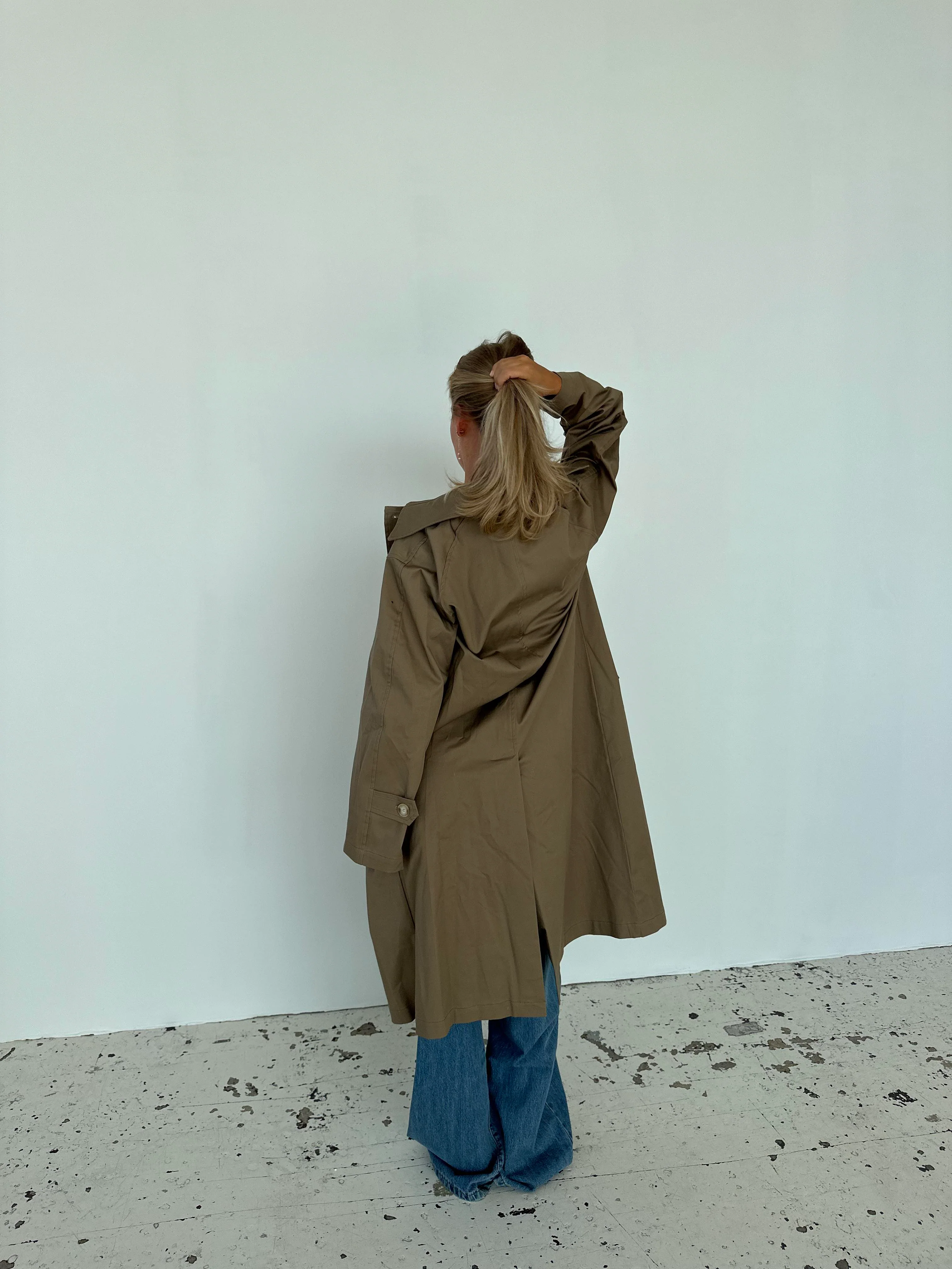 Josefine oversized trenchcoat - Dark beige 13 Josefine oversized trenchcoat - Dark beige