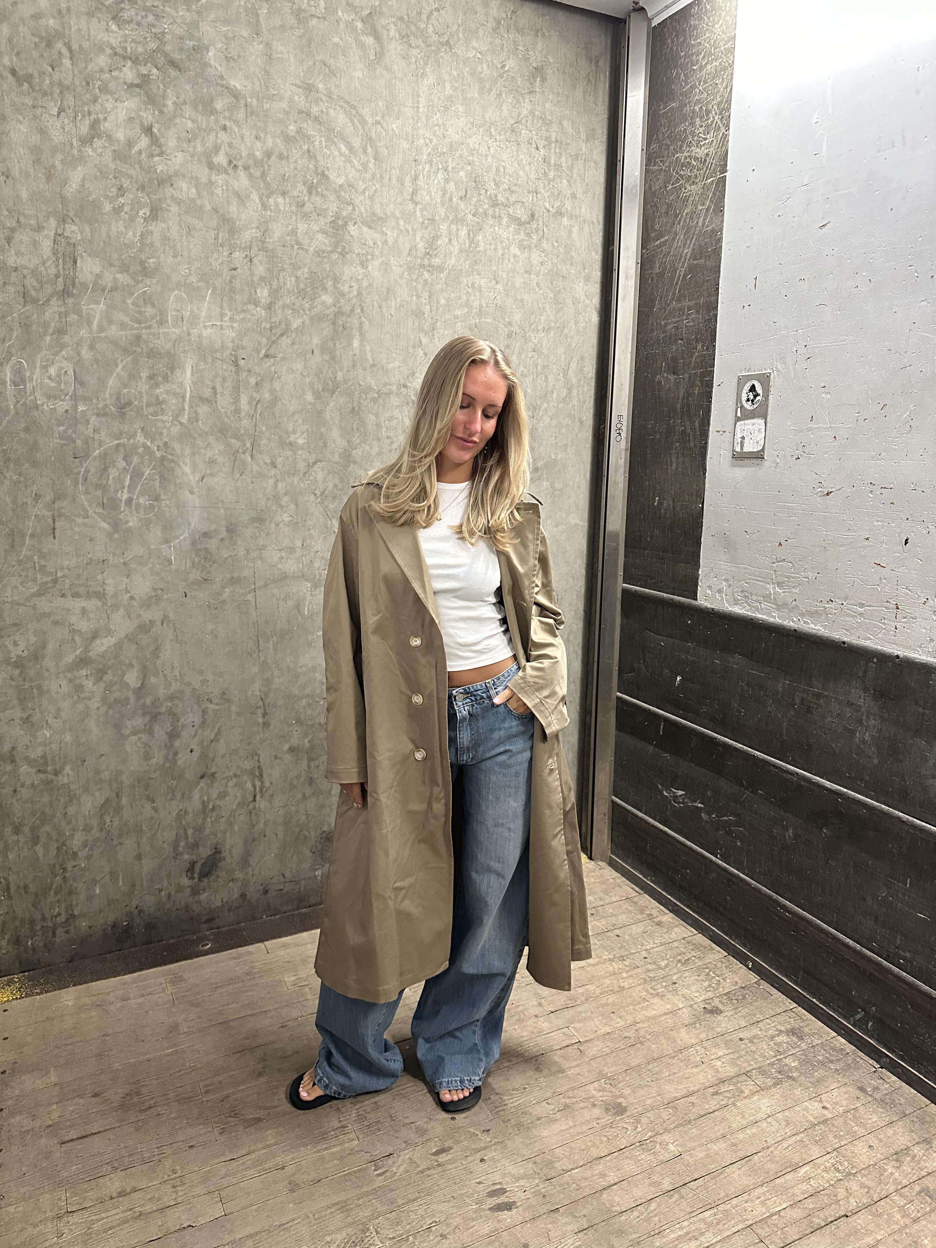 Josefine oversized trenchcoat - Dark beige 16 Josefine oversized trenchcoat - Dark beige