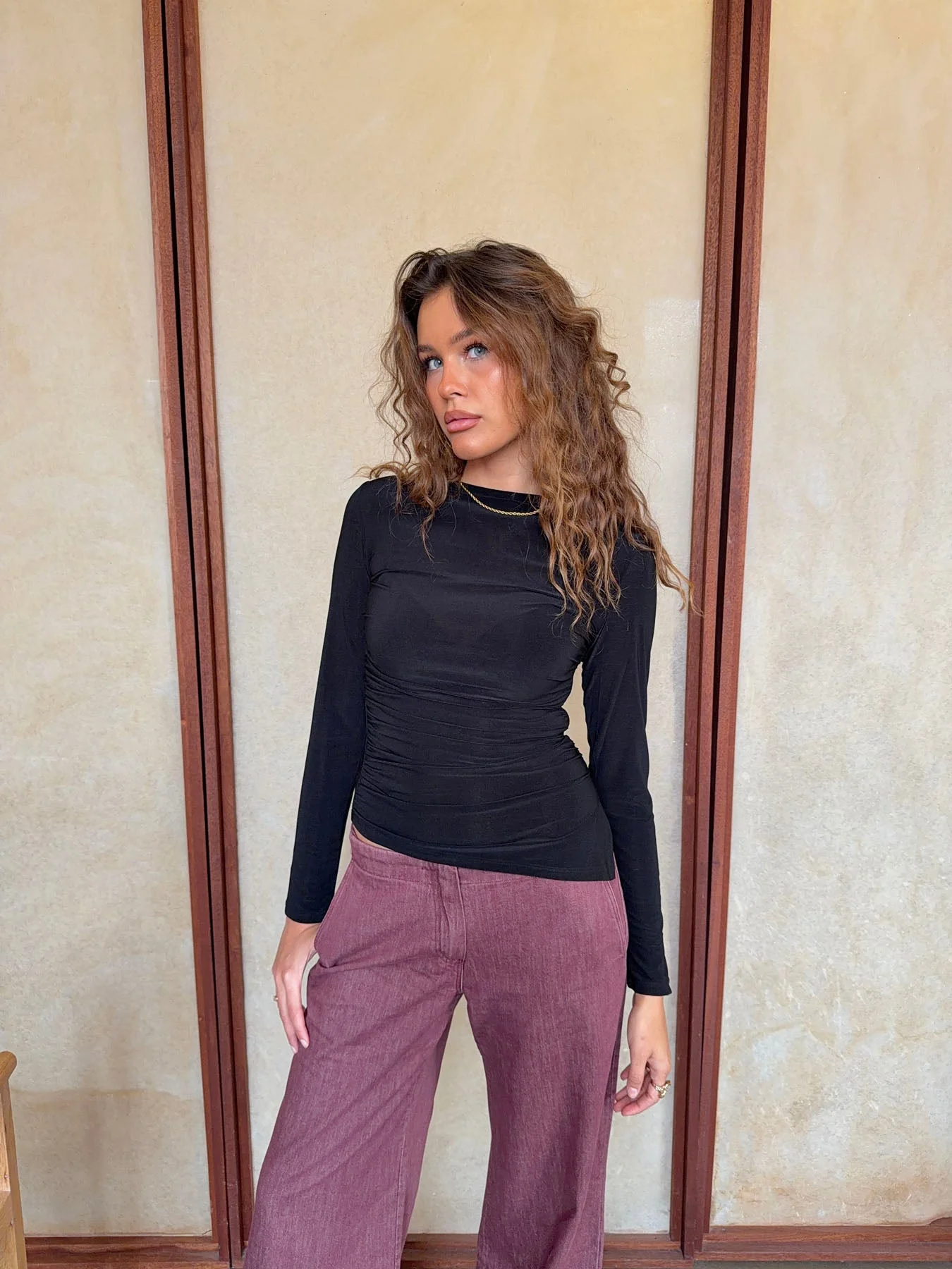 Florine blouse - Black 2 Florine blouse - Black