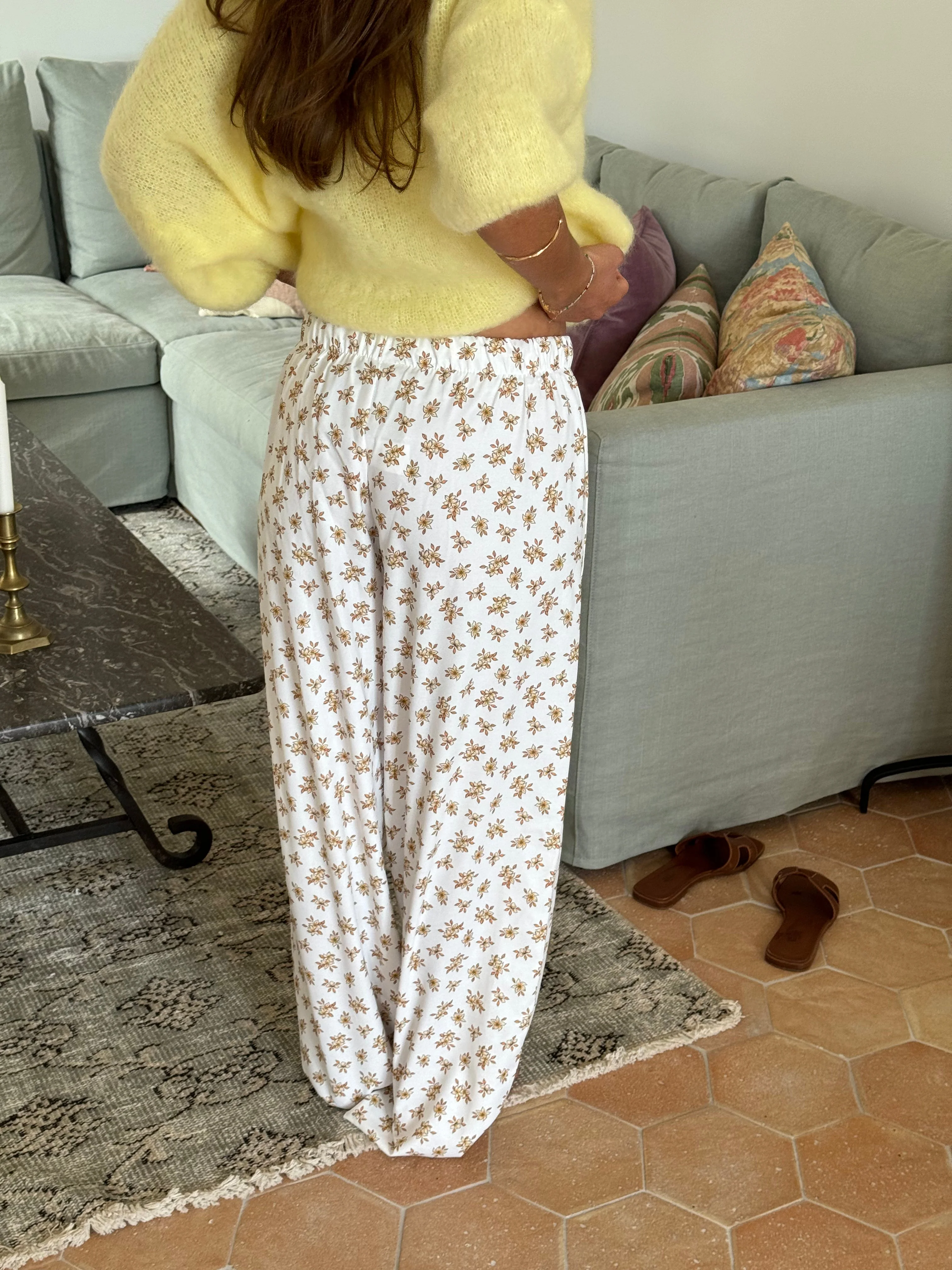 Fannie pants - Yellow flowers 7 Fannie pants - Yellow flowers