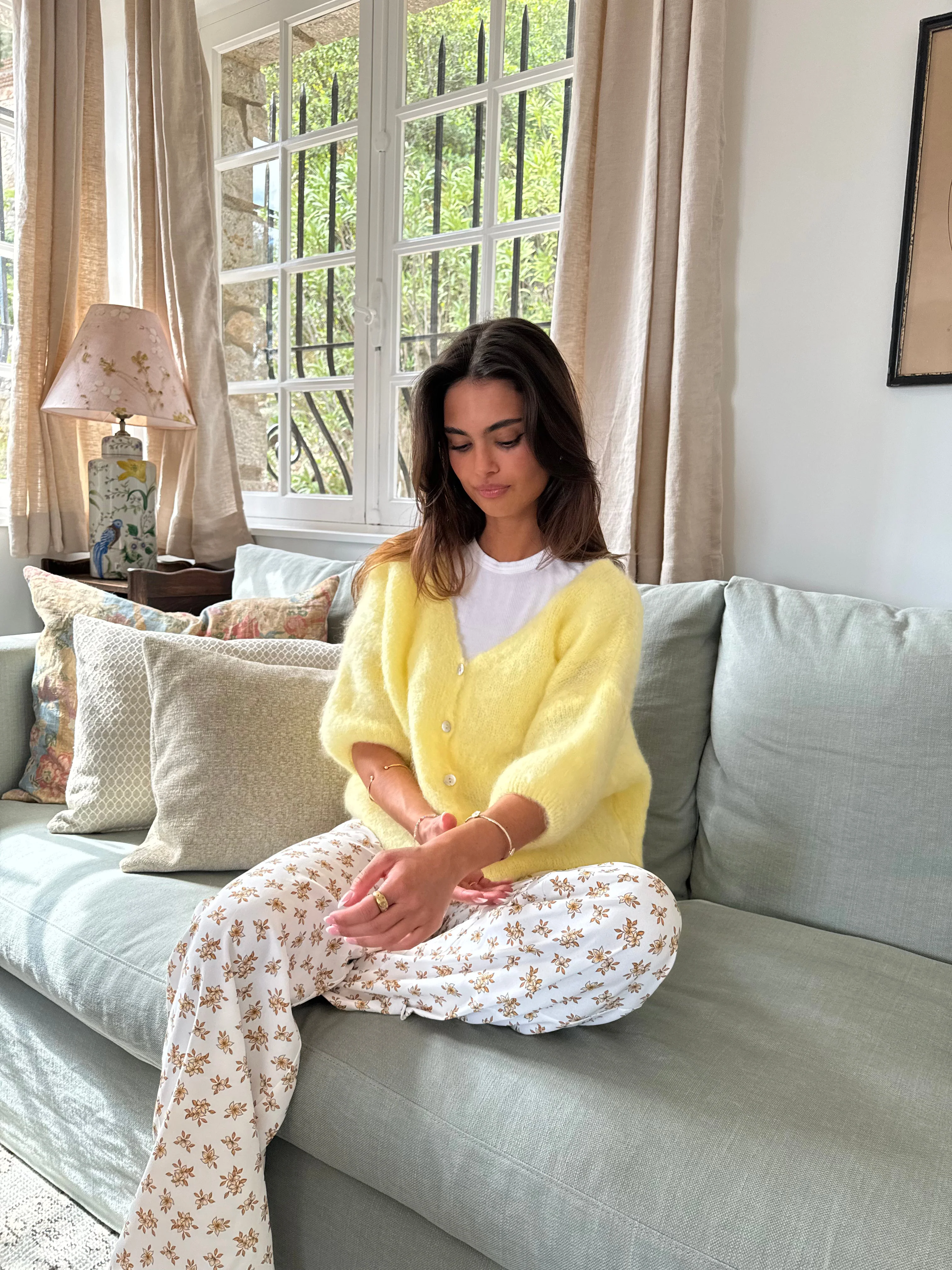 Fannie pants - Yellow flowers 8 Fannie pants - Yellow flowers