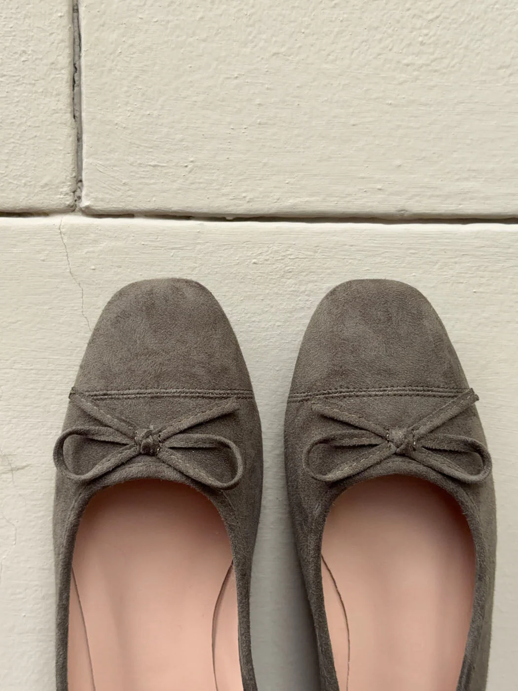 Fione suede ballerinas – Khaki 9 Fione suede ballerinas – Khaki