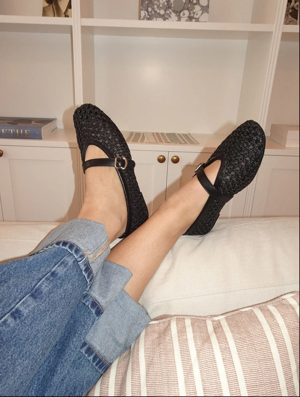 Flotana ballerinas – Black