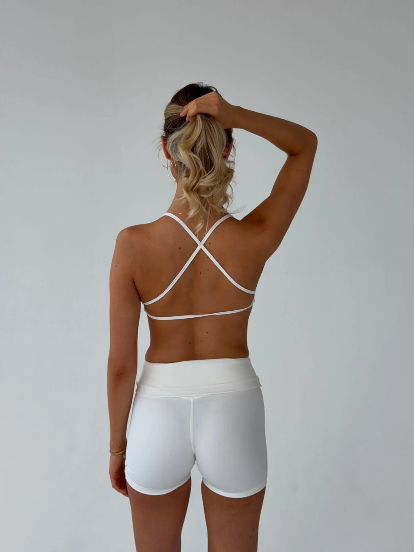 Folded essential shorts - Marshmellow 4 Folded essential shorts - Marshmellow
