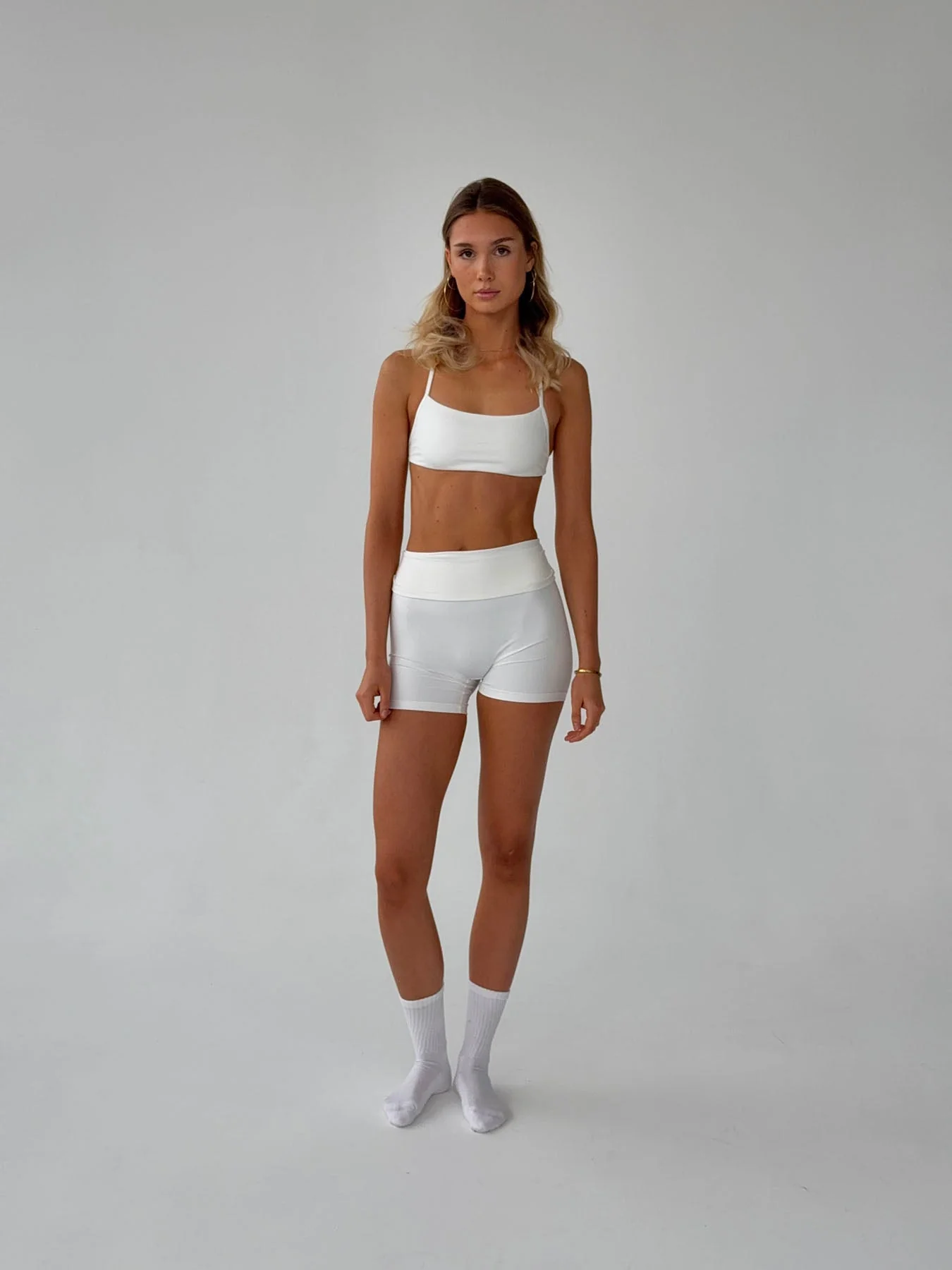 Folded essential shorts - Marshmellow 5 Folded essential shorts - Marshmellow