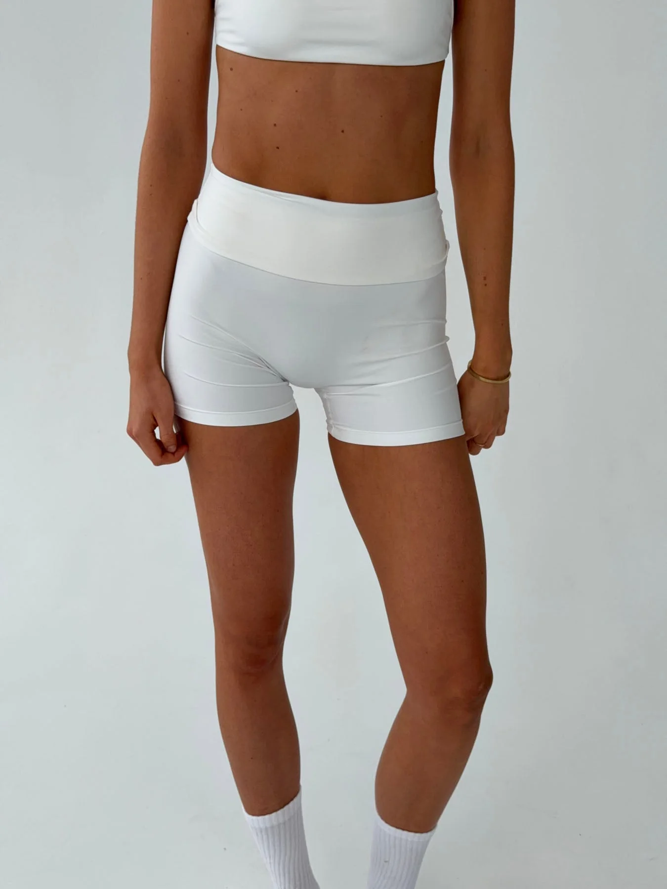 Folded essential shorts - Marshmellow 7 Folded essential shorts - Marshmellow