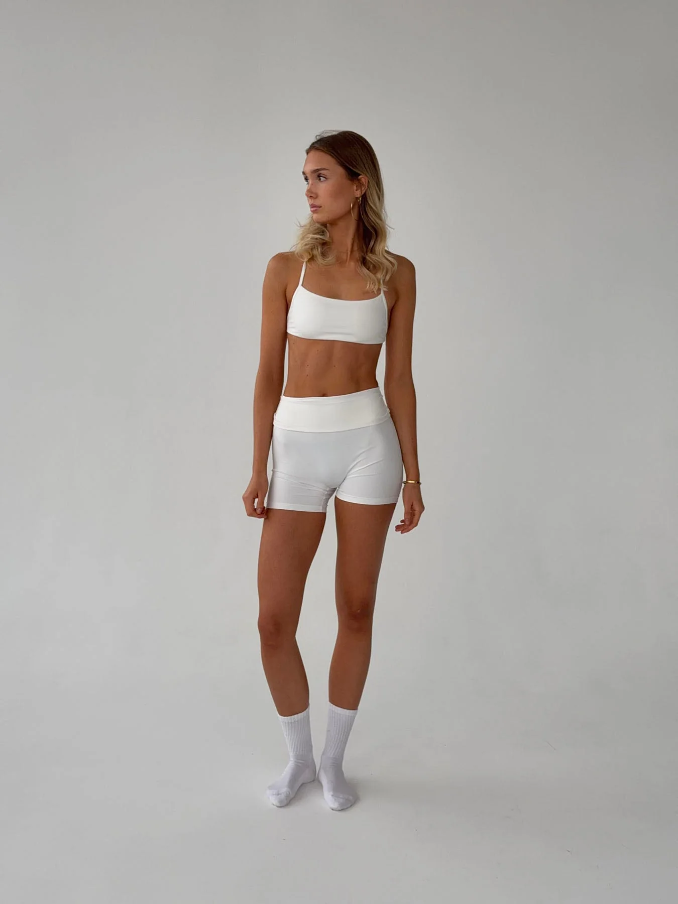 Folded essential shorts - Marshmellow 8 Folded essential shorts - Marshmellow