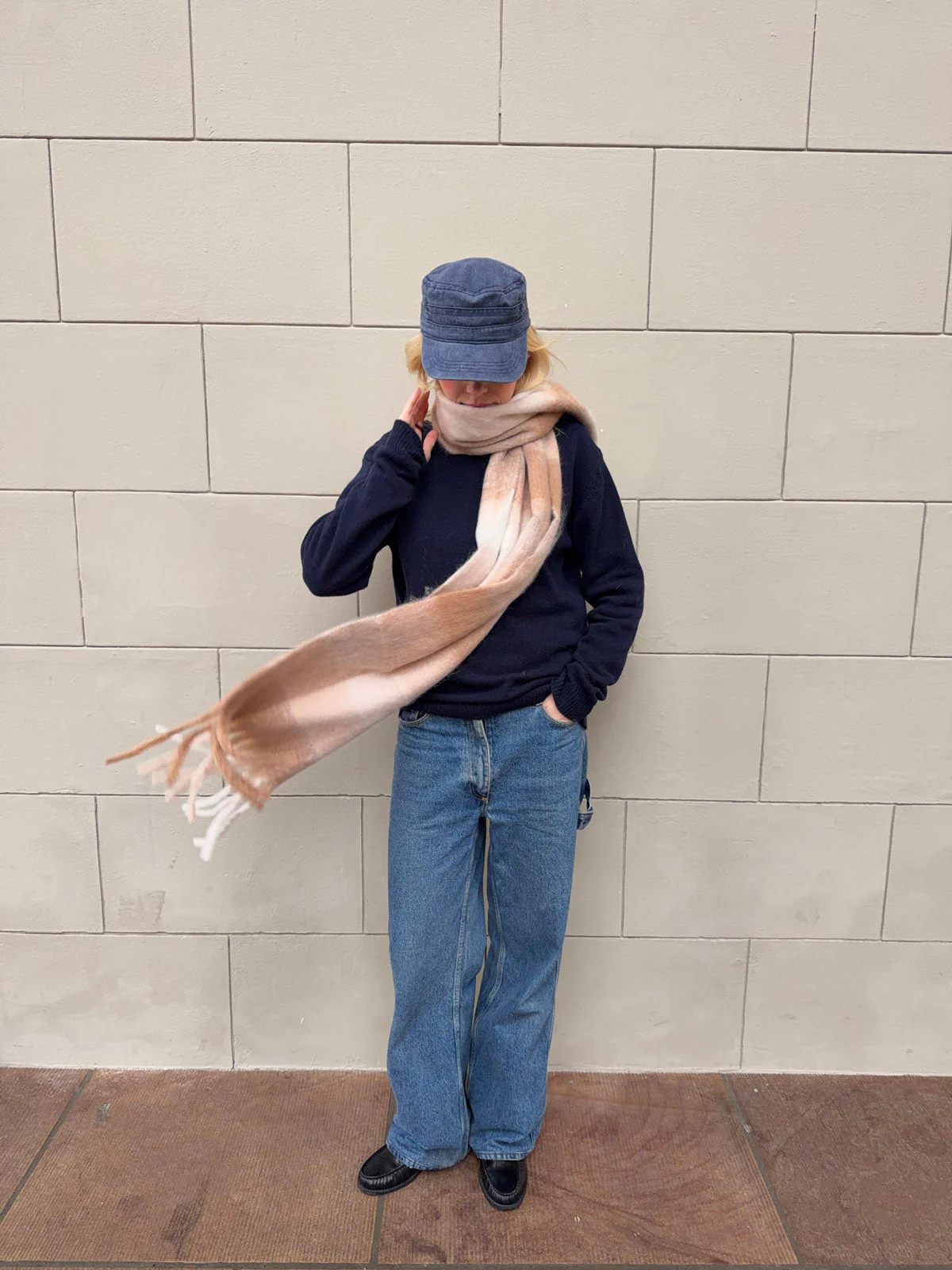 Gale scarf - White/beige 4 Gale scarf - White/beige