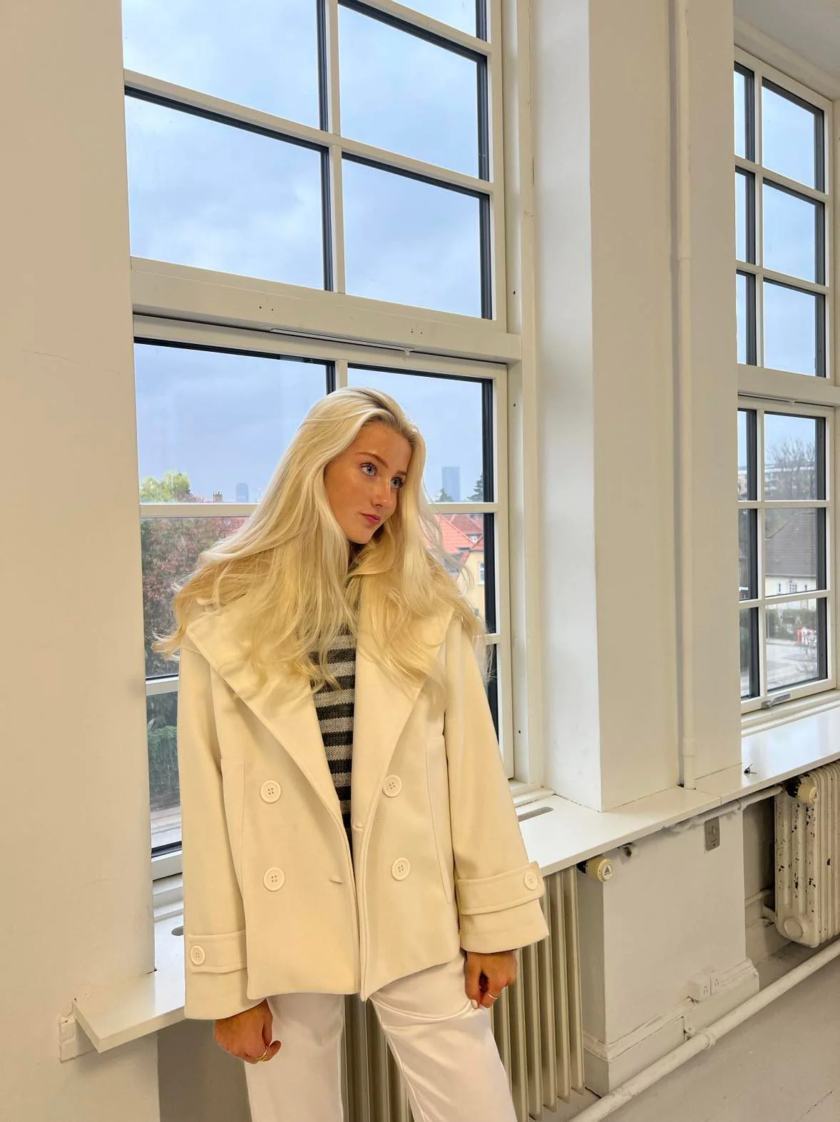 Ginalli coat - Off-white 2 Ginalli coat - Off-white