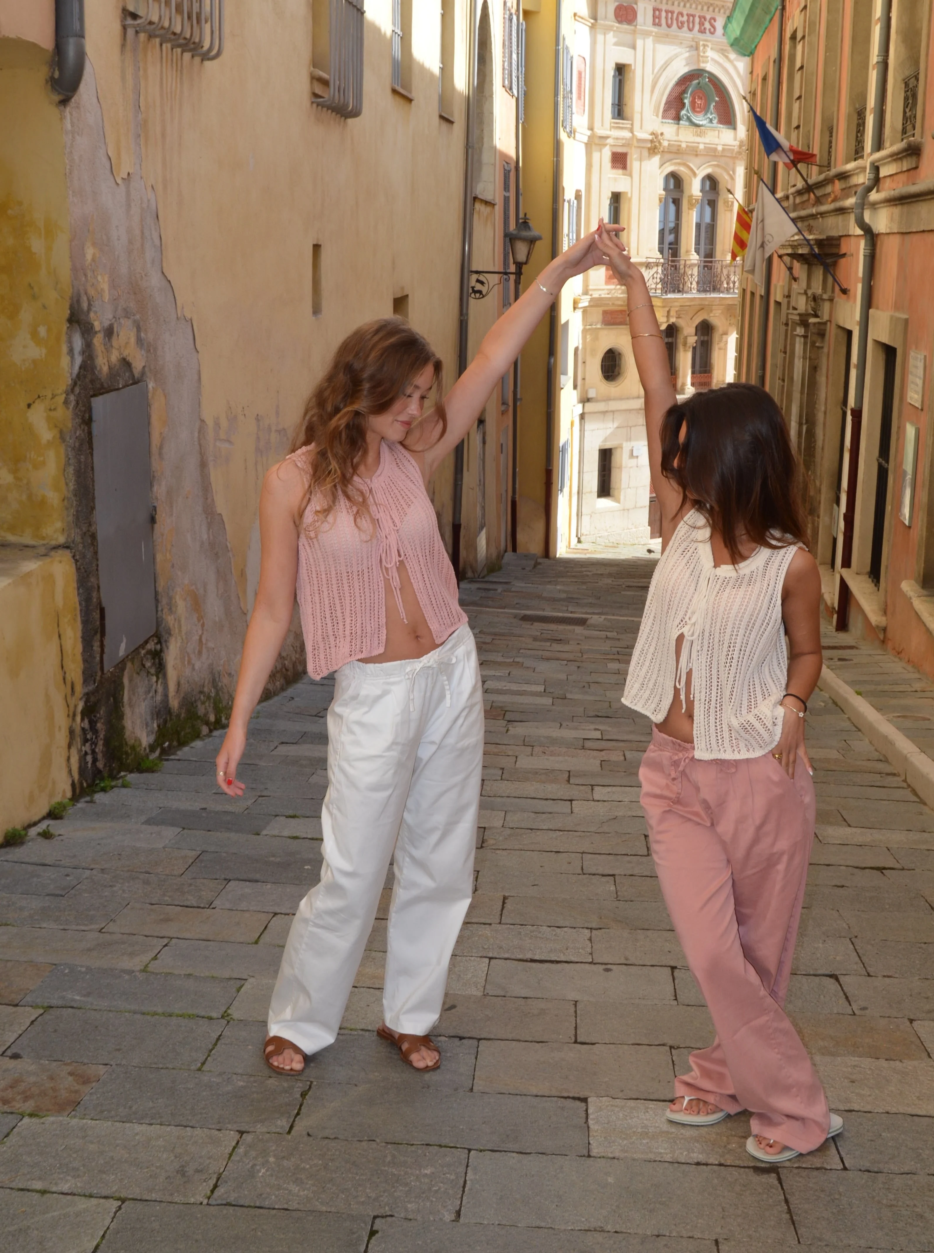 Hadil knitted top - Off white 2 Hadil knitted top - Off white