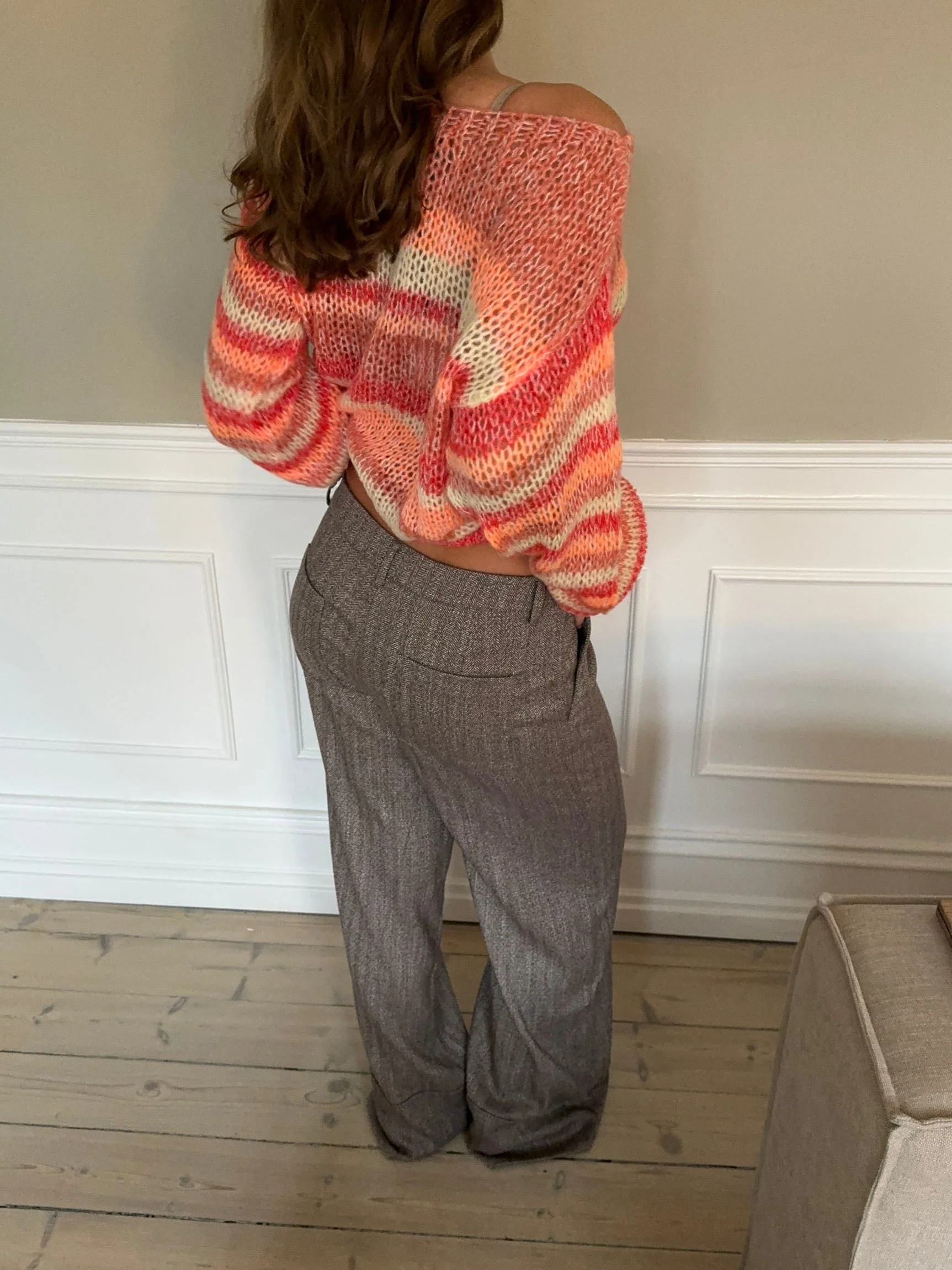 Helin knit - Red/orange 11 Helin knit - Red/orange