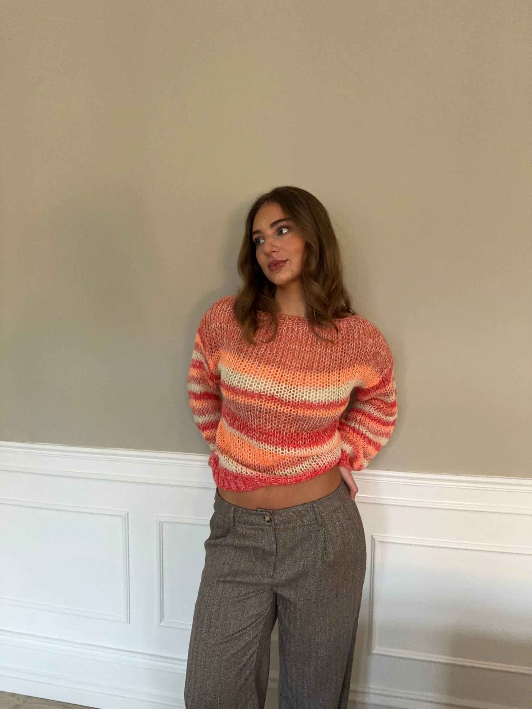 Helin knit - Red/orange 6 Helin knit - Red/orange