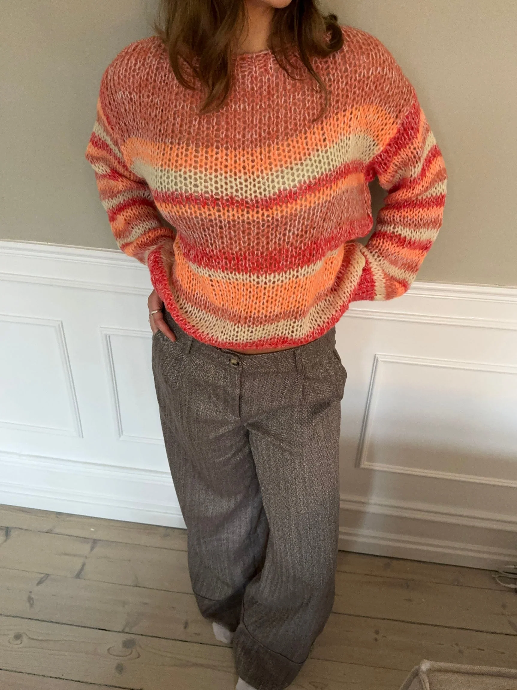 Helin knit - Red/orange 9 Helin knit - Red/orange