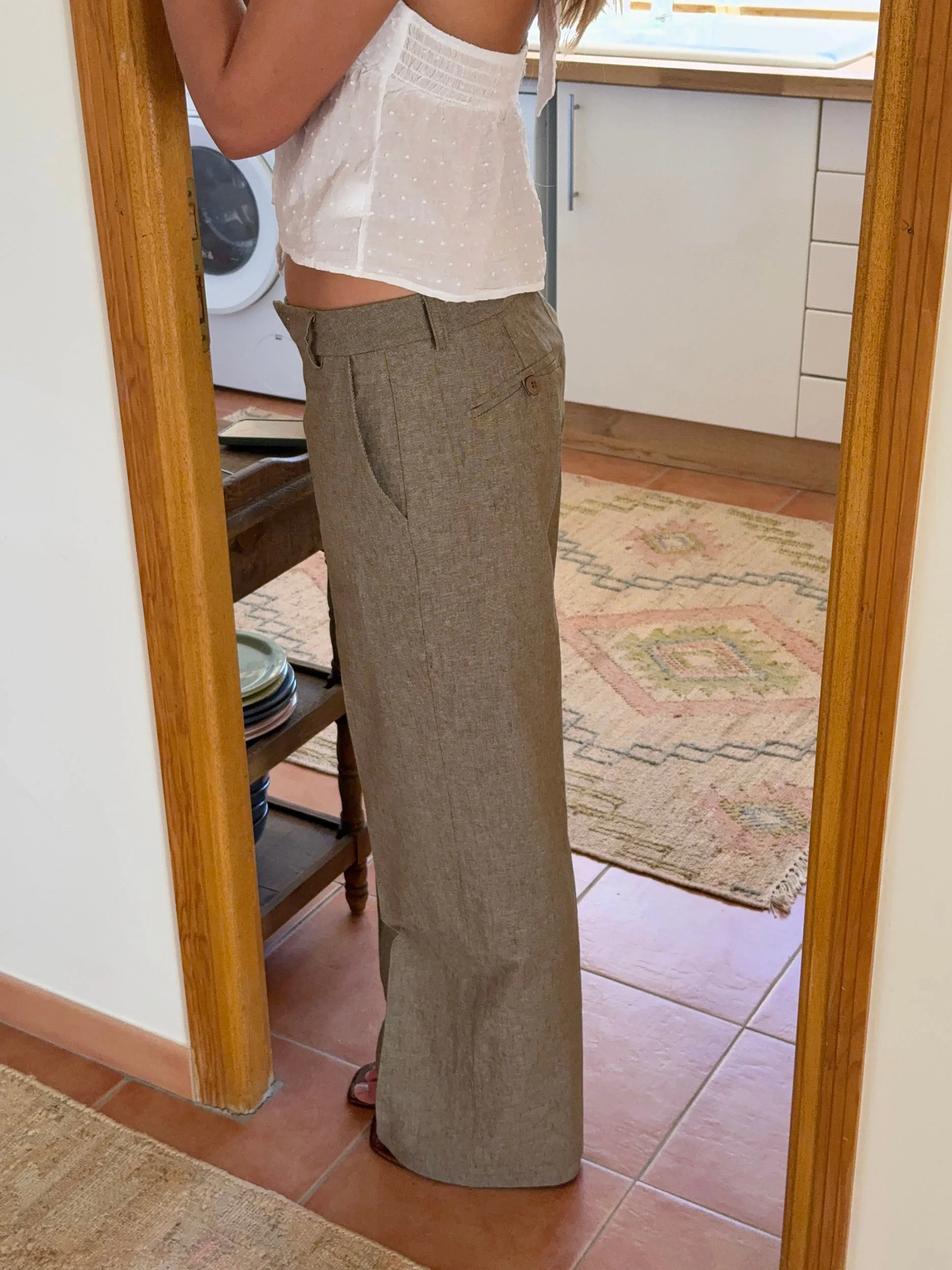 Isotta suit pants – Khaki 6 Isotta suit pants – Khaki