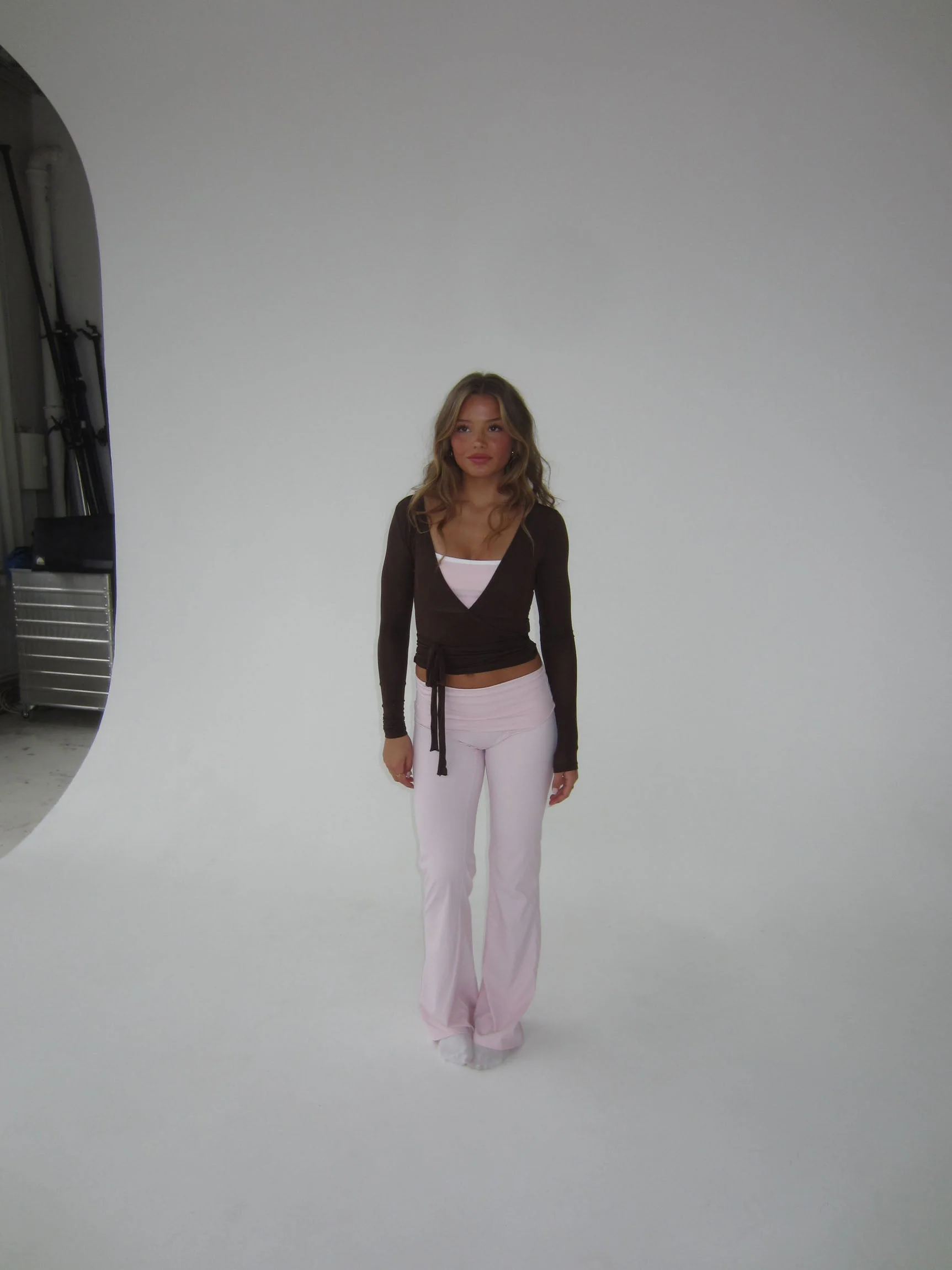 Motion wrap blouse - Espresso 13 Motion wrap blouse - Espresso