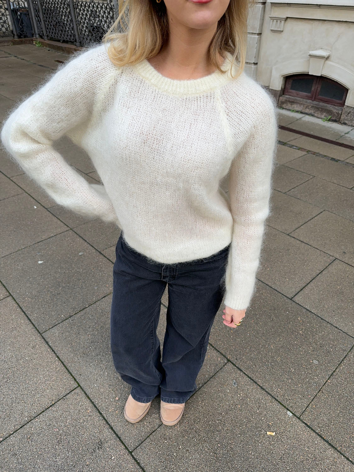 Zuzanna mohair knit - White 2 Zuzanna mohair knit - White