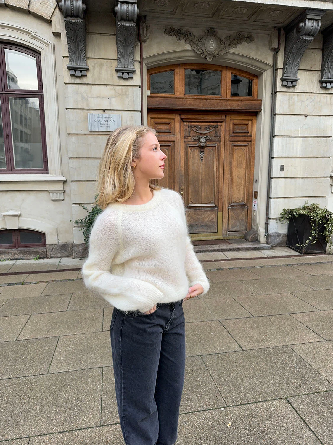 Zuzanna mohair knit - White 4 Zuzanna mohair knit - White