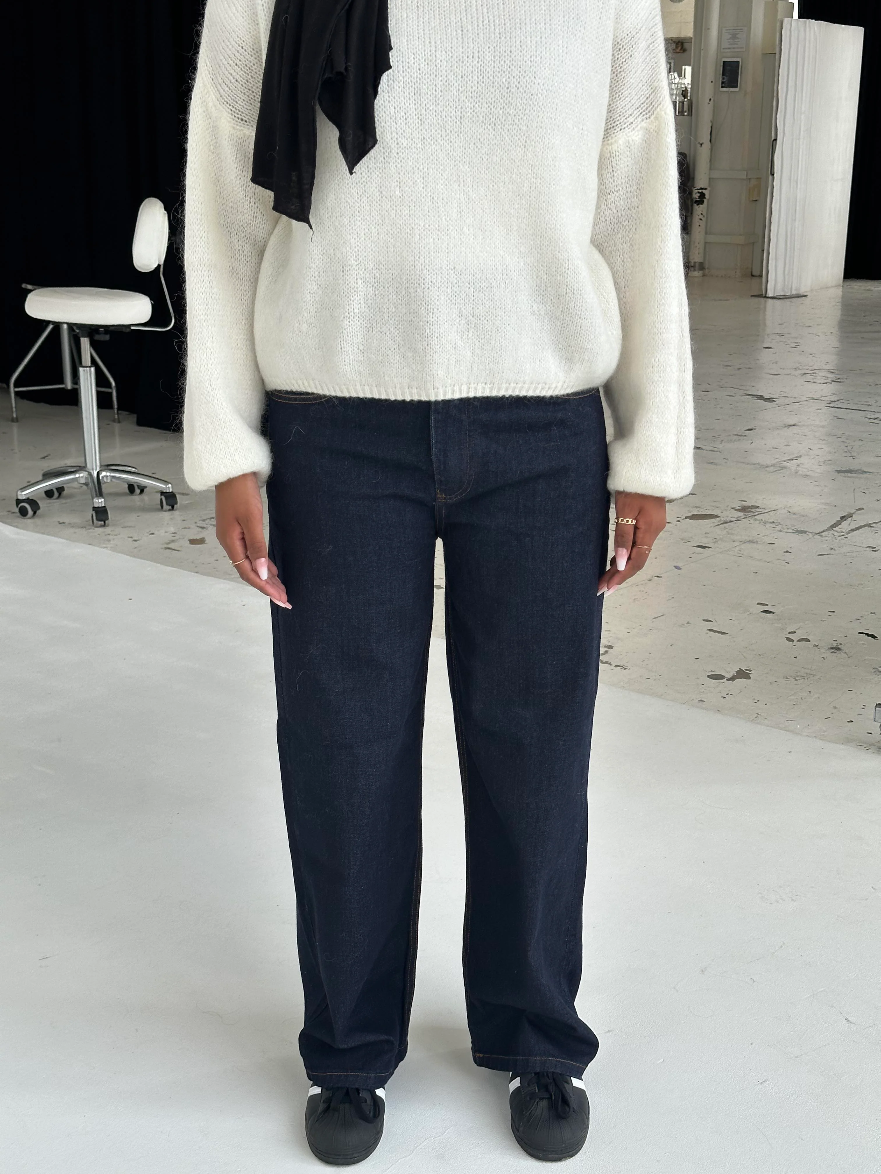Oversized star jeans - White stars 14 Oversized star jeans - White stars