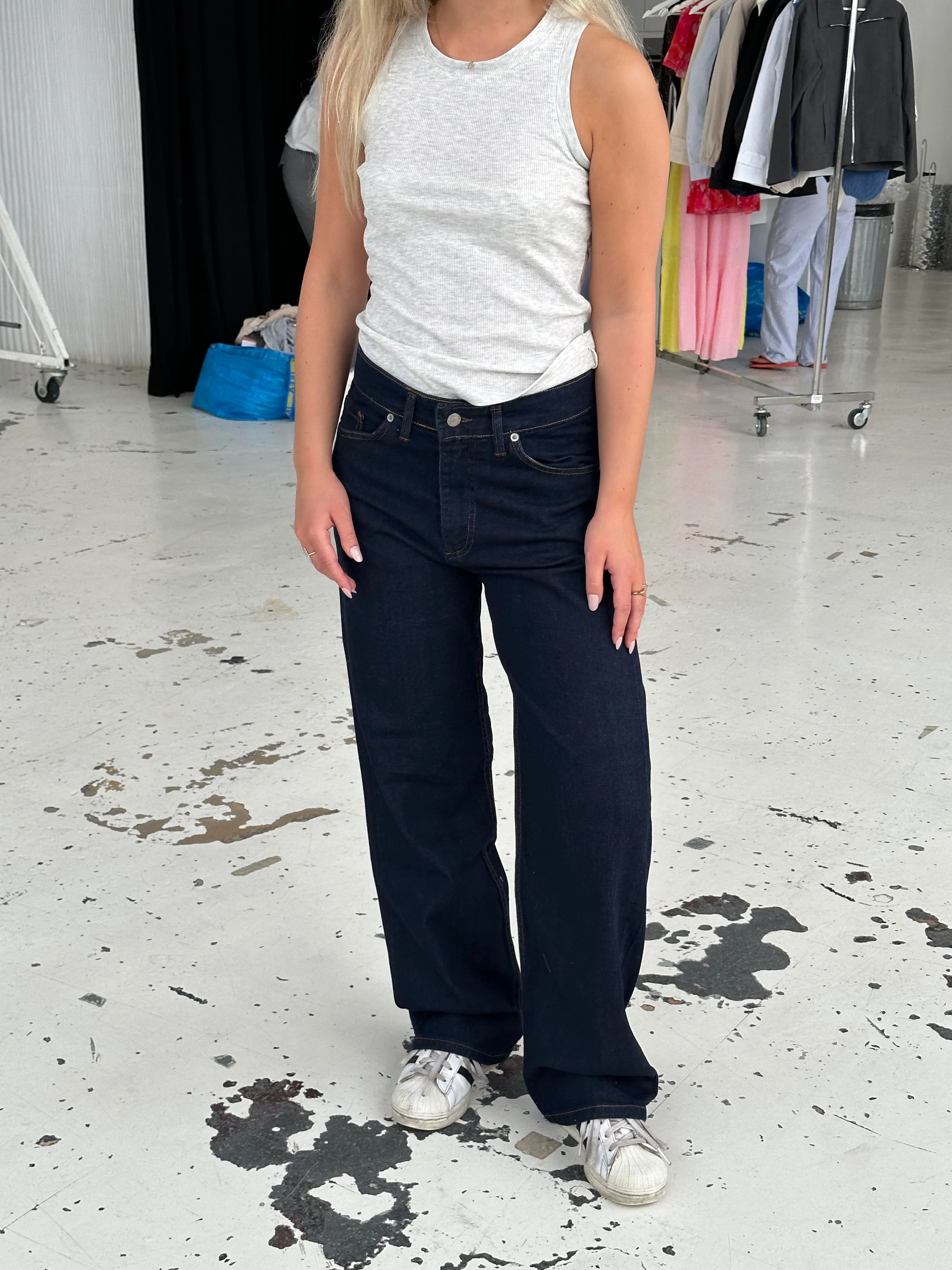 Oversized star jeans - White stars 16 Oversized star jeans - White stars
