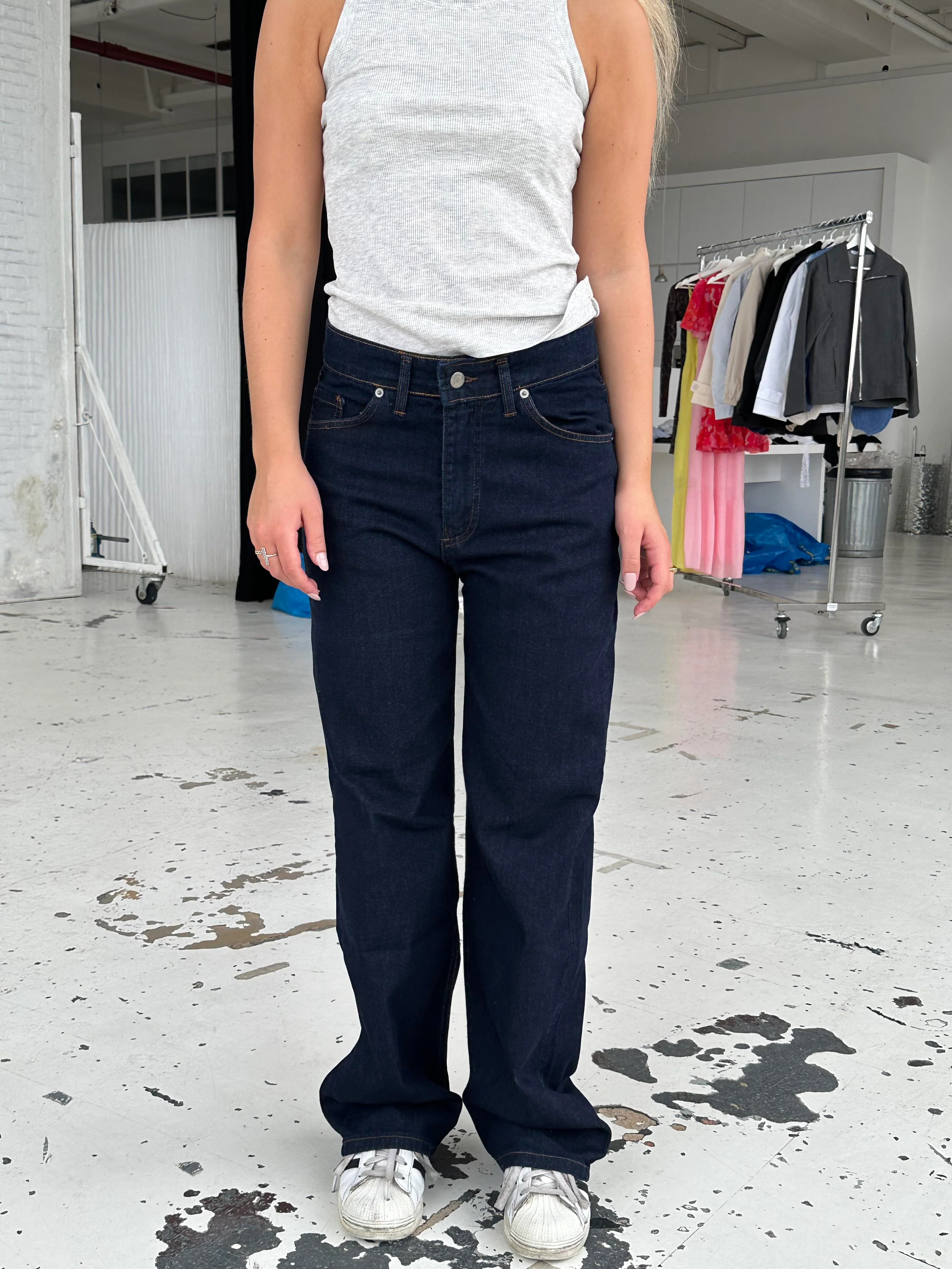 Oversized star jeans - White stars 6 Oversized star jeans - White stars