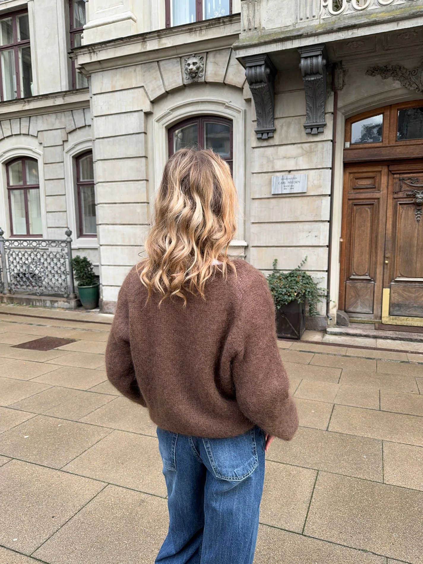Zuzanna mohair knit - Brown 2 Zuzanna mohair knit - Brown