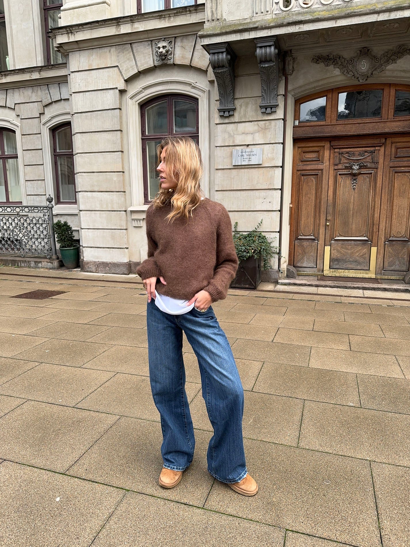 Zuzanna mohair knit - Brown 9 Zuzanna mohair knit - Brown