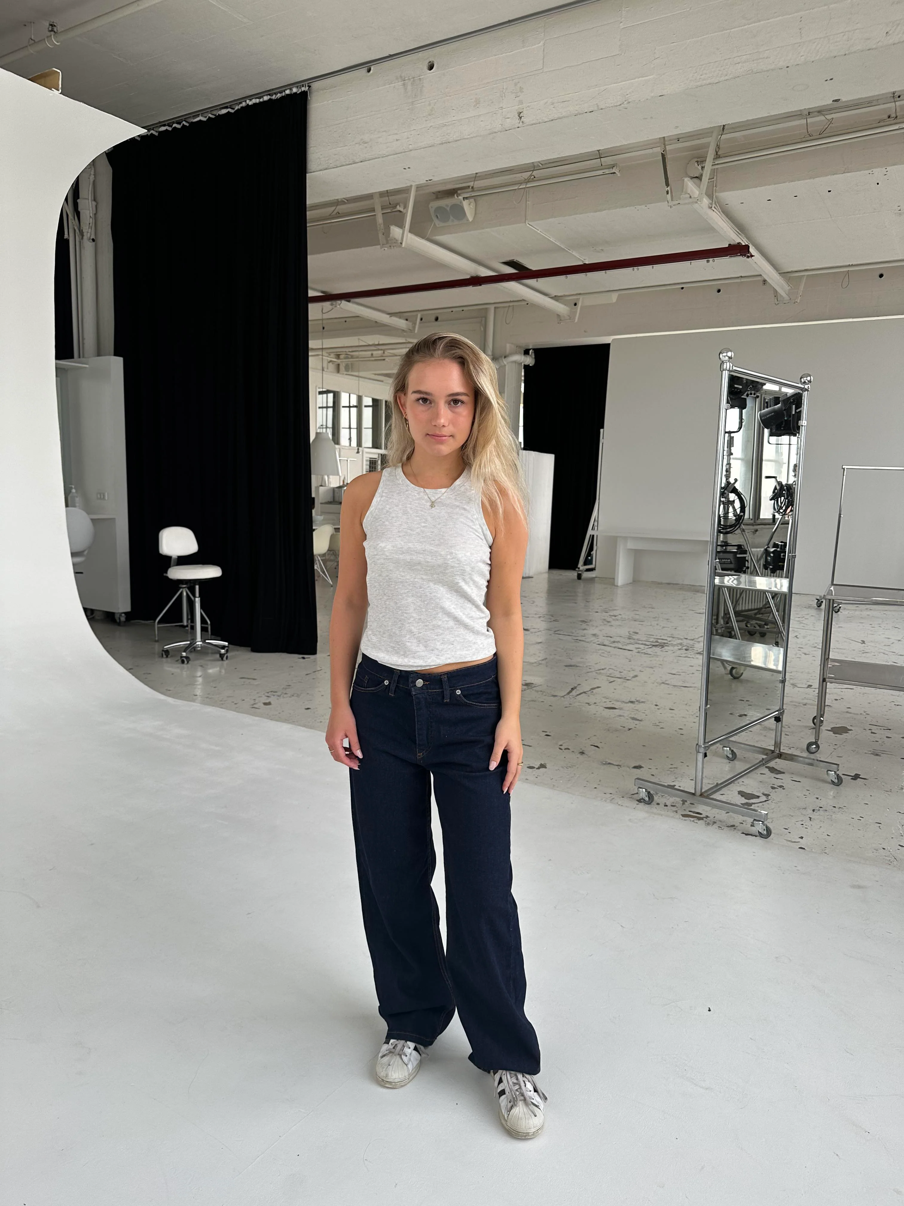 Oversized star jeans - Gold stars 5 Oversized star jeans - Gold stars