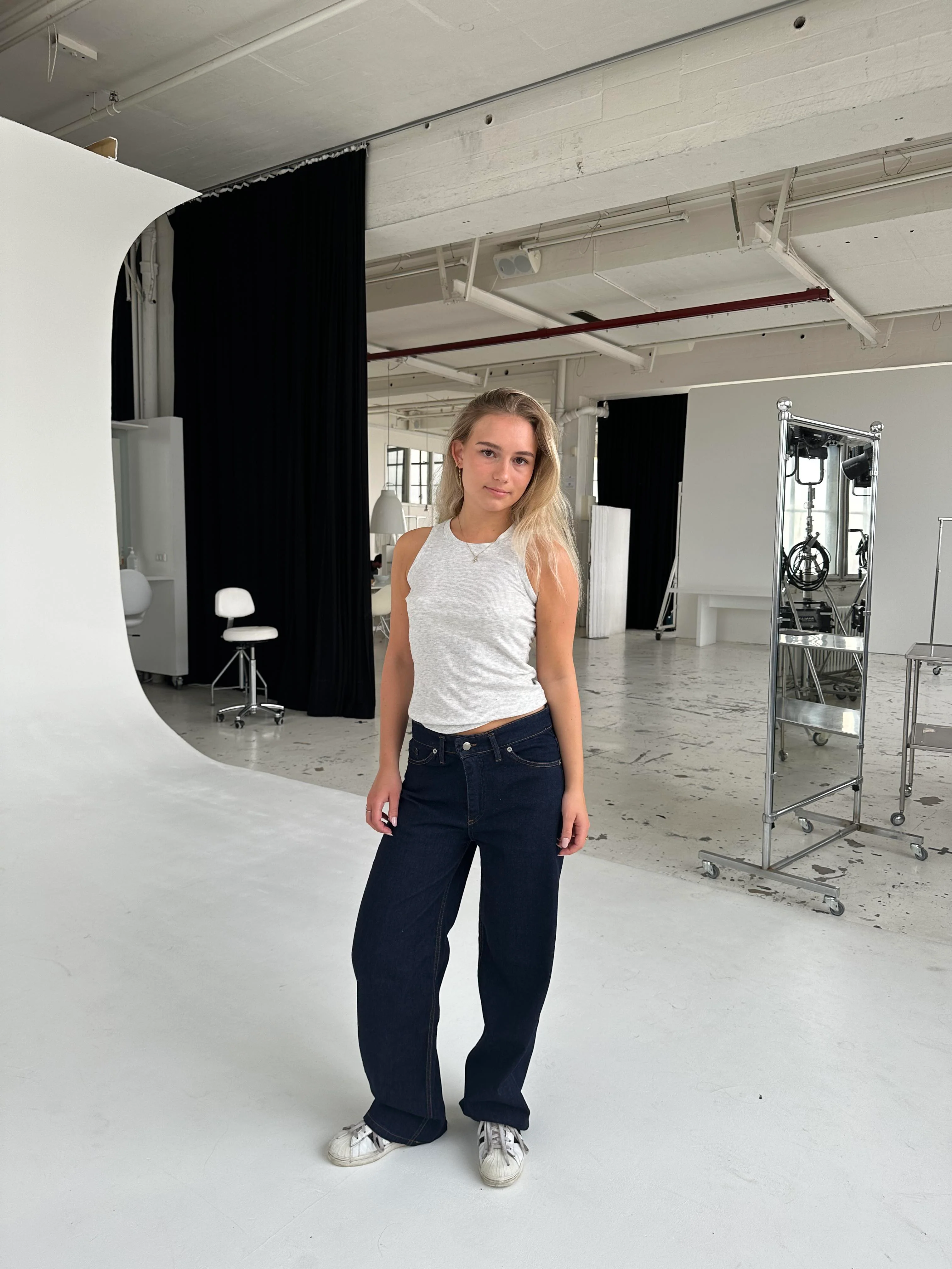 Oversized star jeans - Gold stars 6 Oversized star jeans - Gold stars
