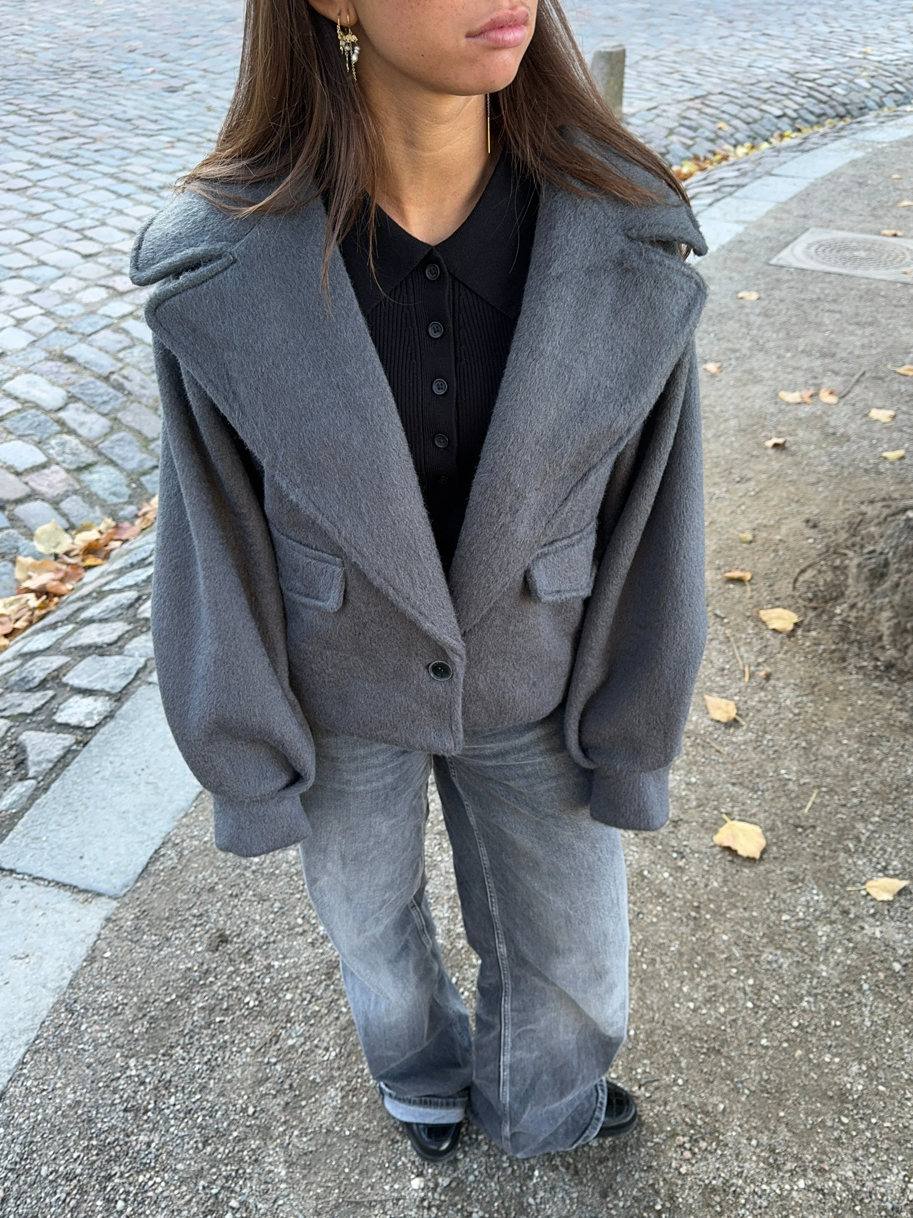 Holly jacket - Grey 2 Holly jacket - Grey