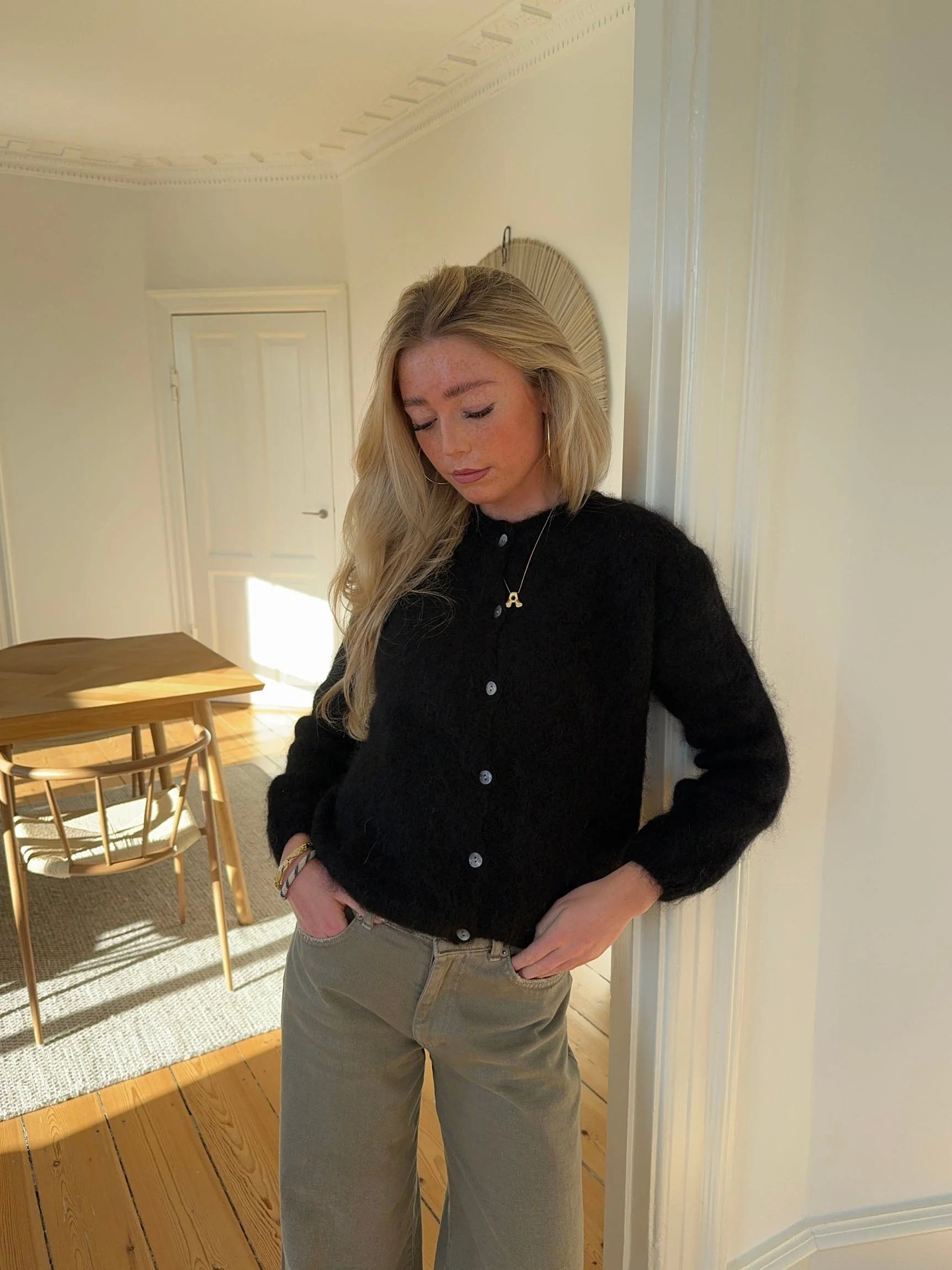 Jamilla mohair cardigan - Black 7 Jamilla mohair cardigan - Black