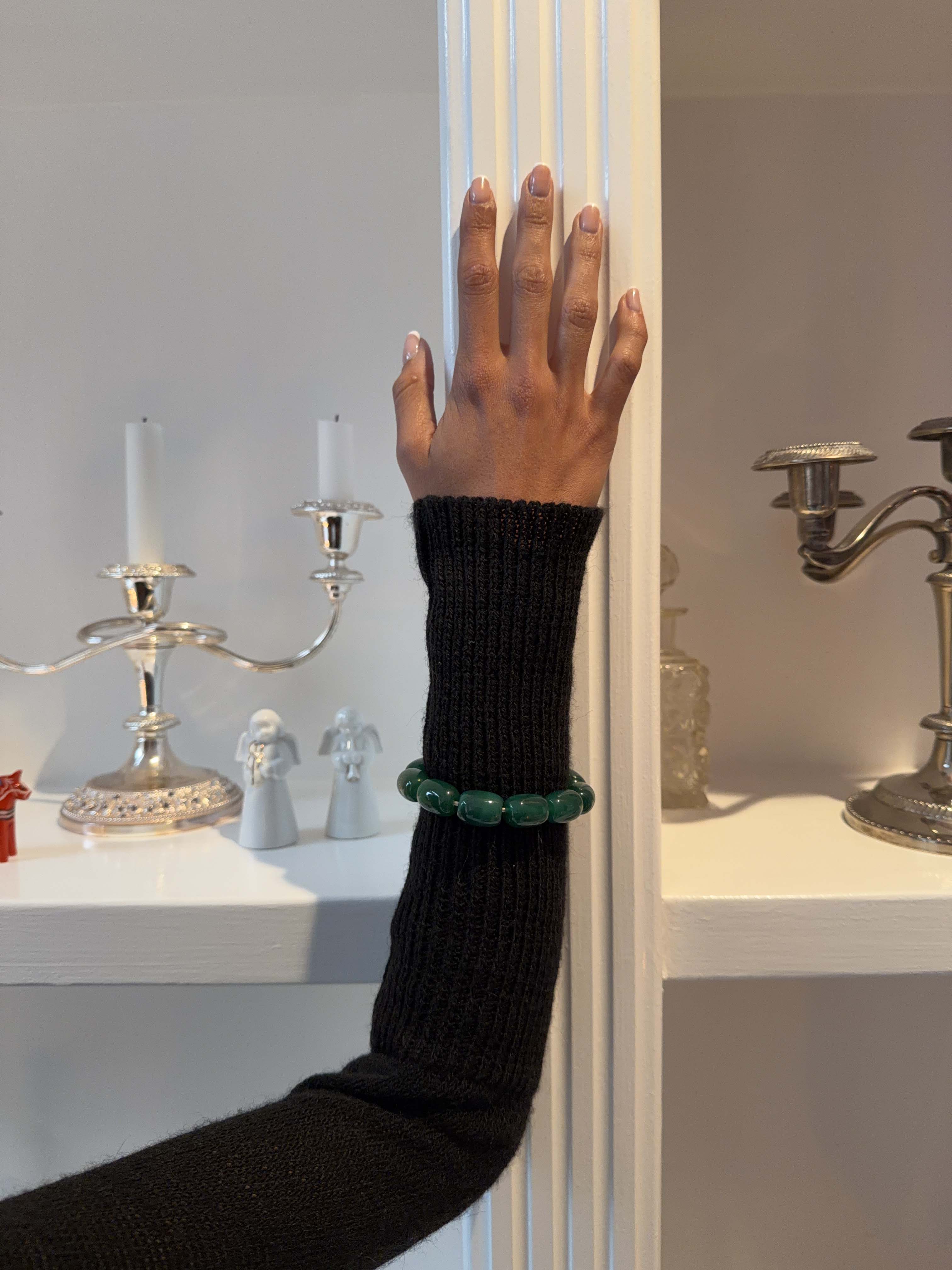 Perla bracelet - Green 2 Perla bracelet - Green