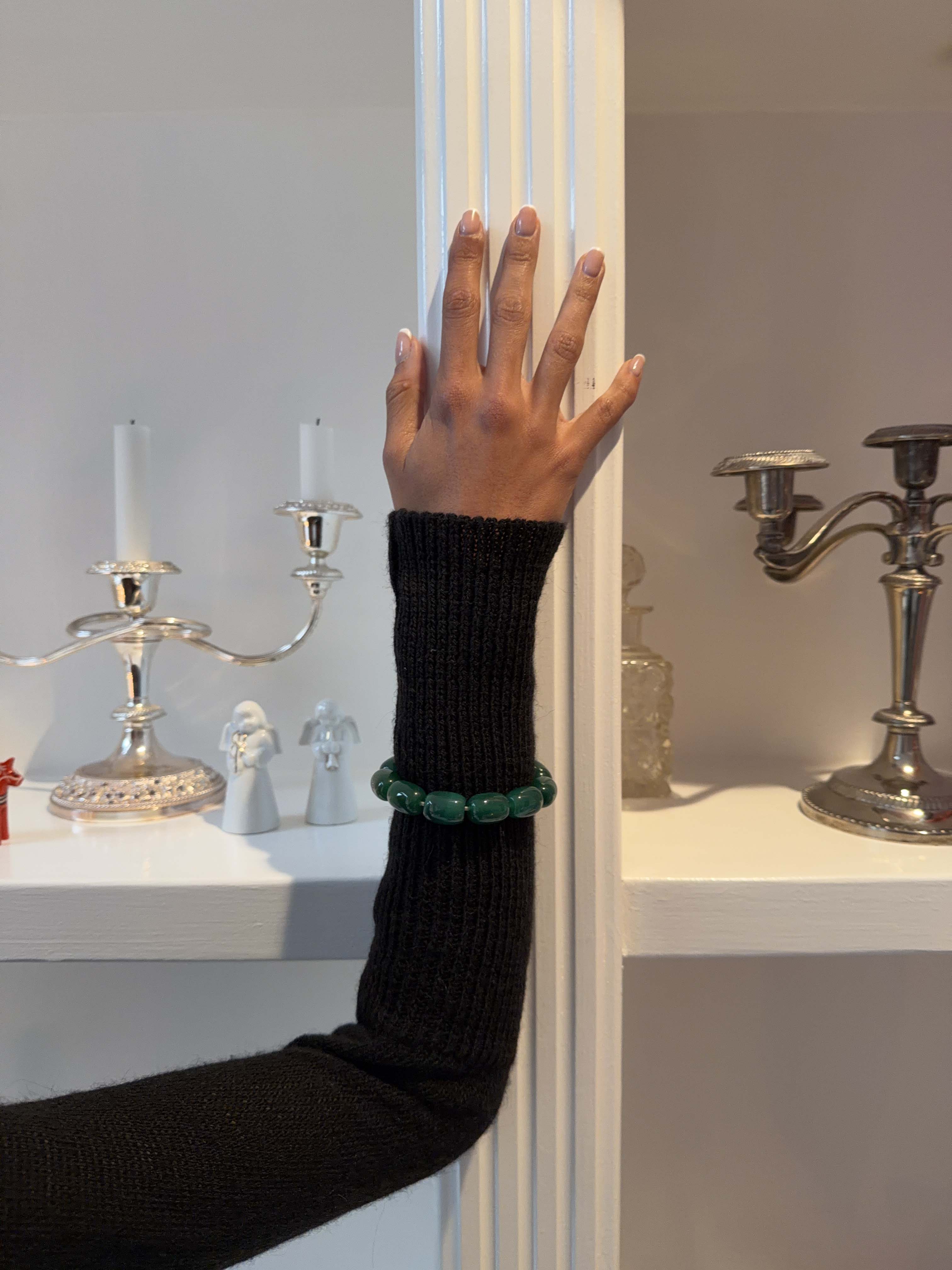 Perla bracelet - Green 7 Perla bracelet - Green