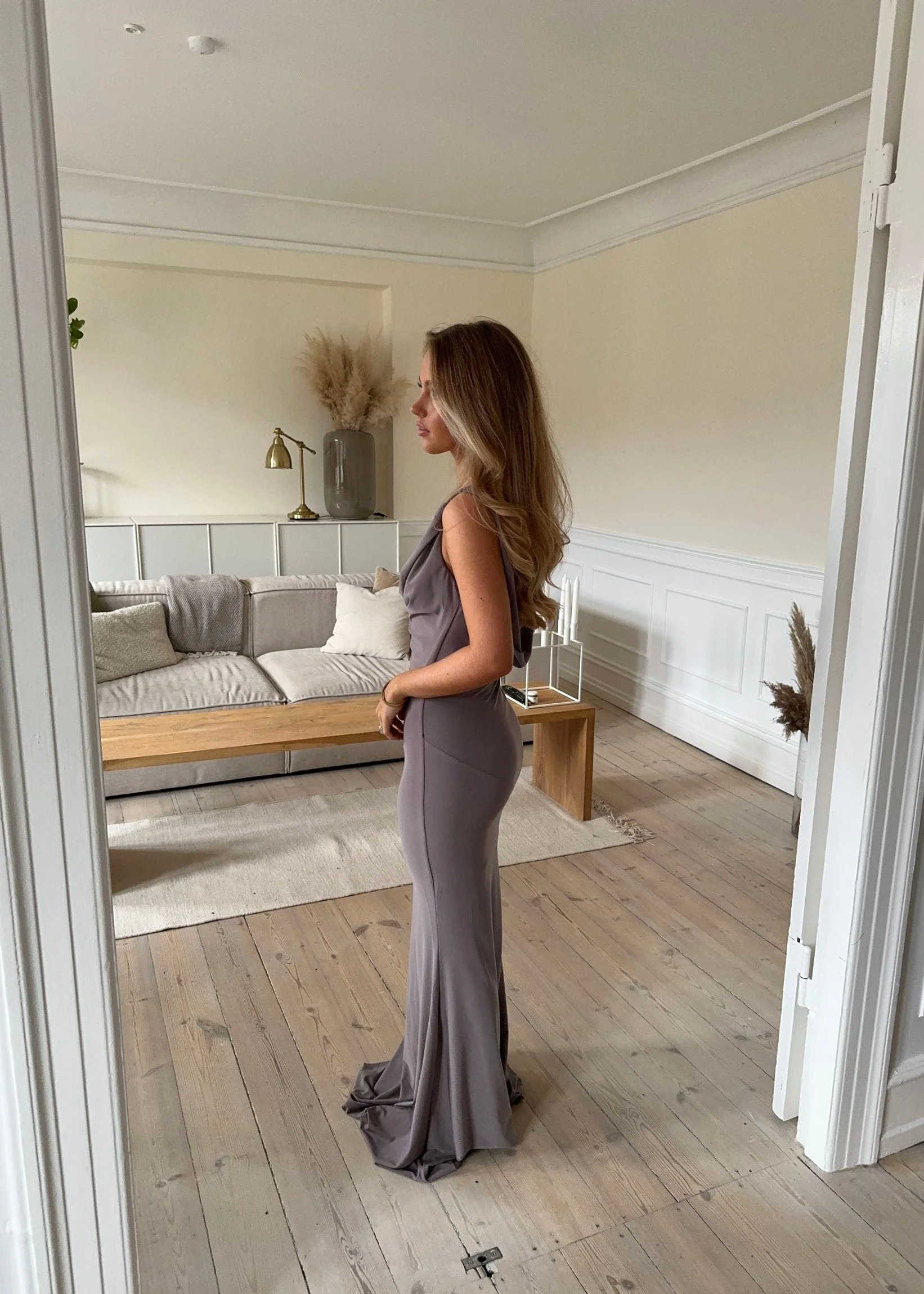 Flora maxi dress - Taupe 17 Flora maxi dress - Taupe