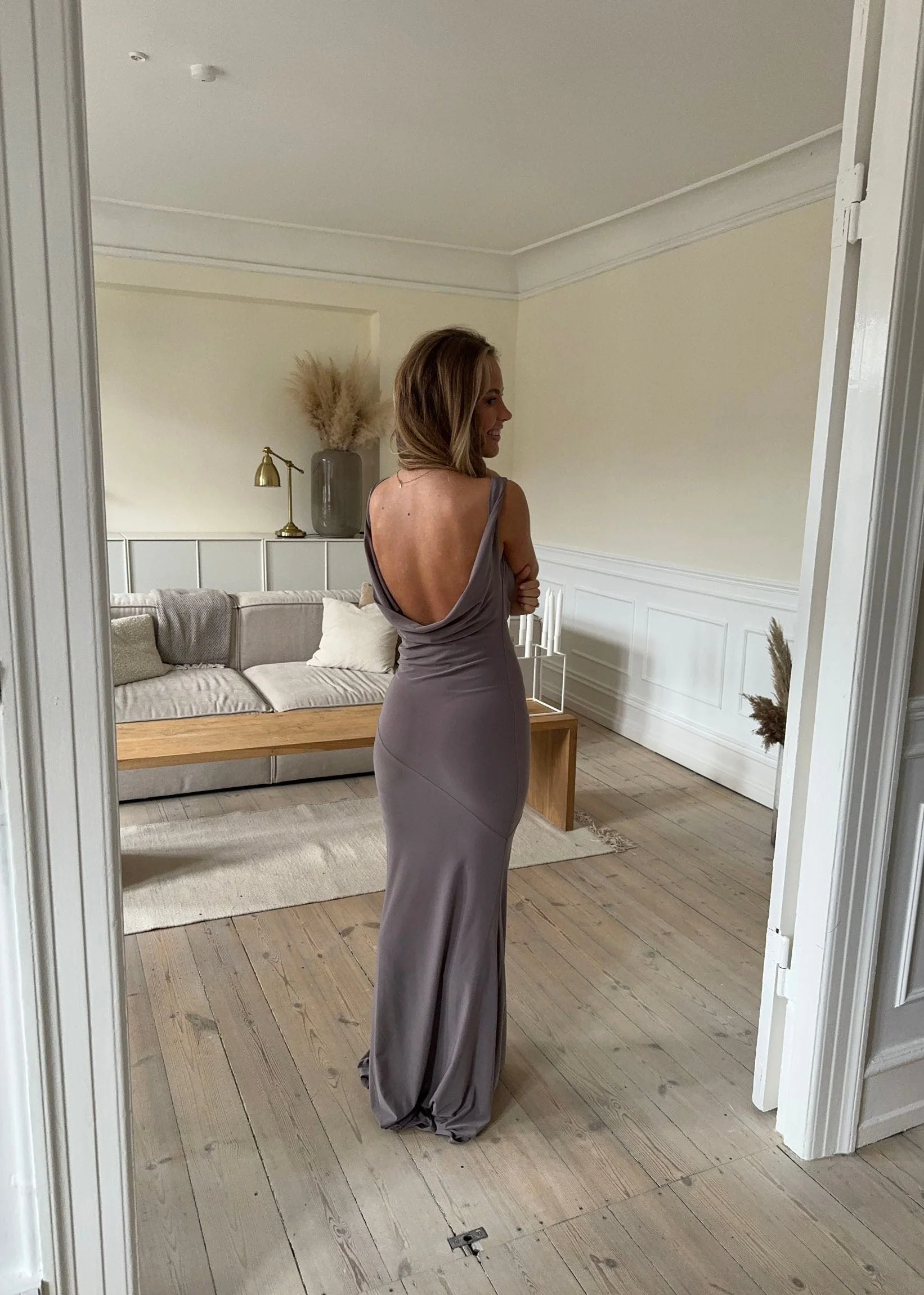 Flora maxi dress - Taupe 19 Flora maxi dress - Taupe