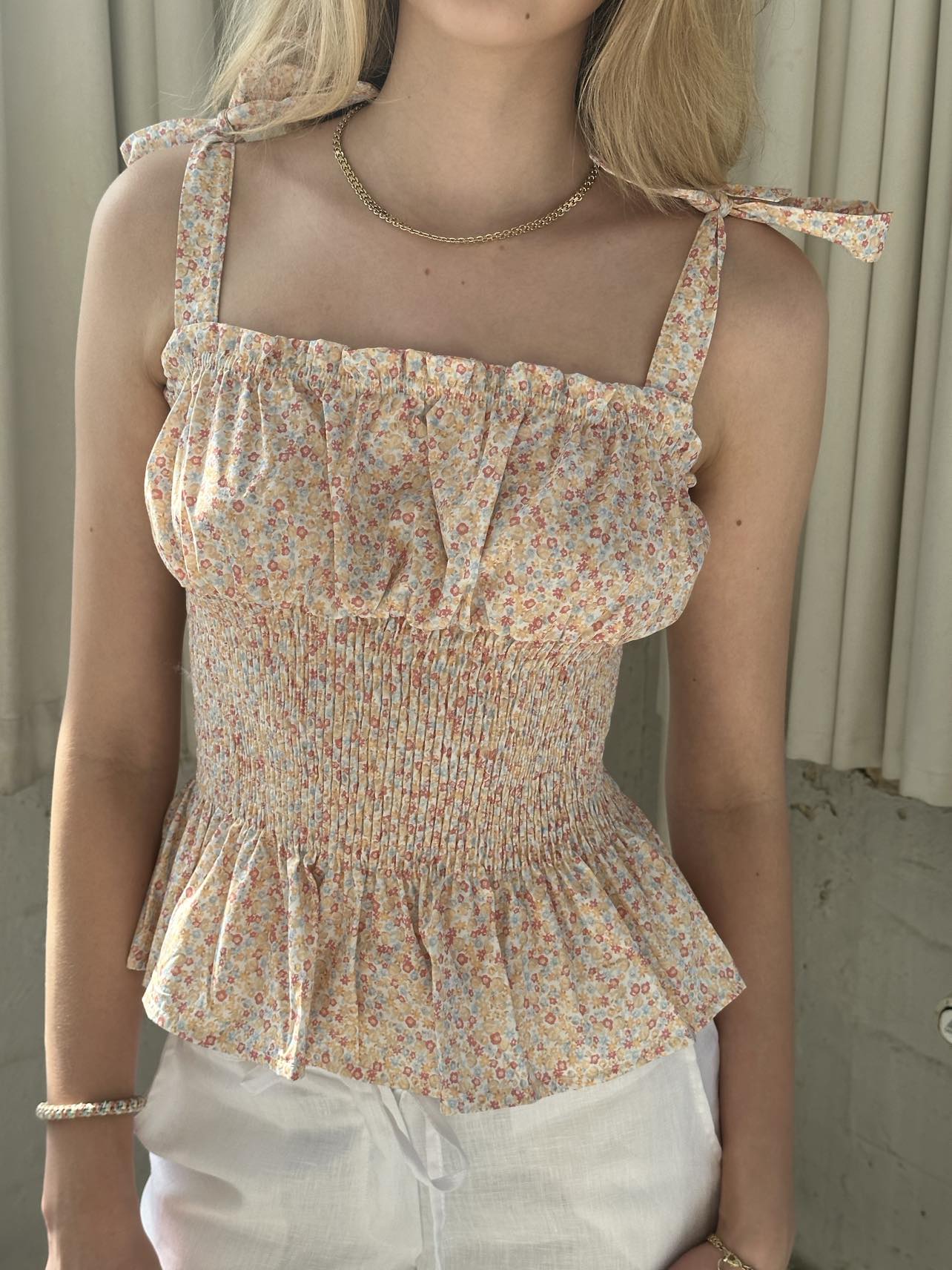 Zarina top - orange