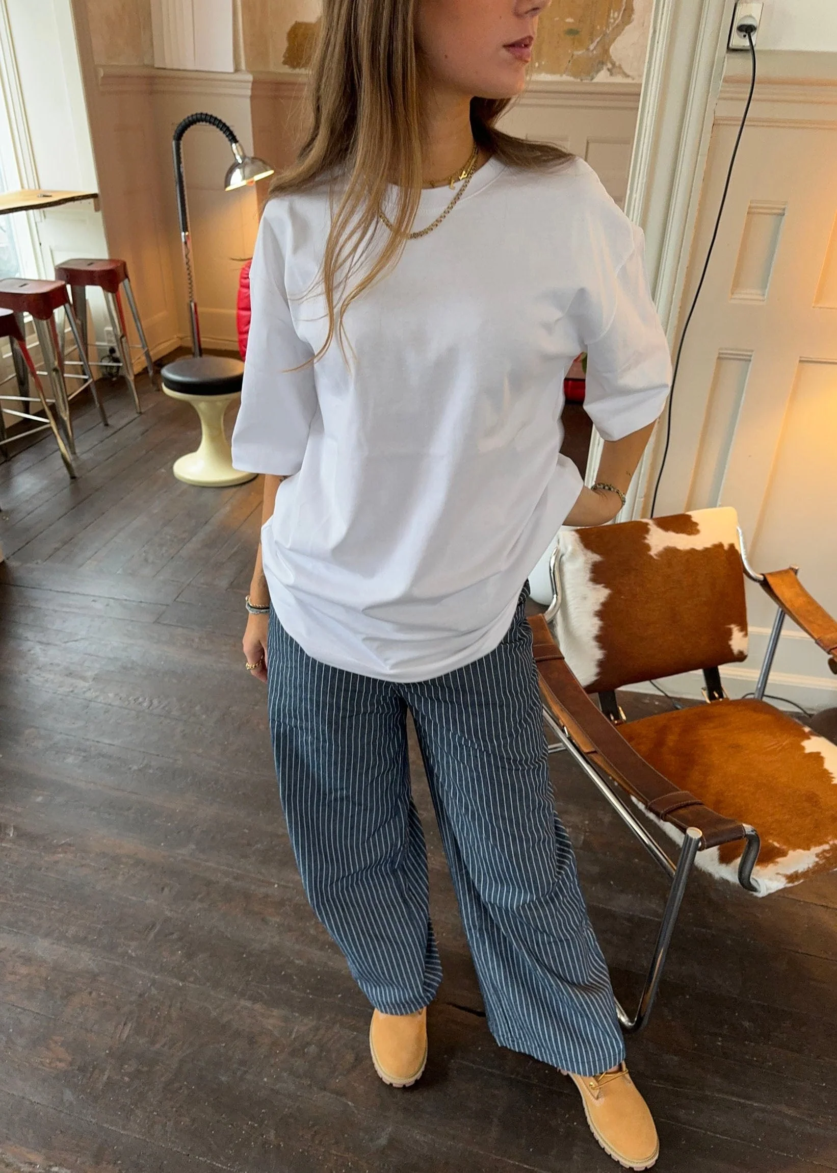 Zinnia oversized t-shirt - White 3 Zinnia oversized t-shirt - White
