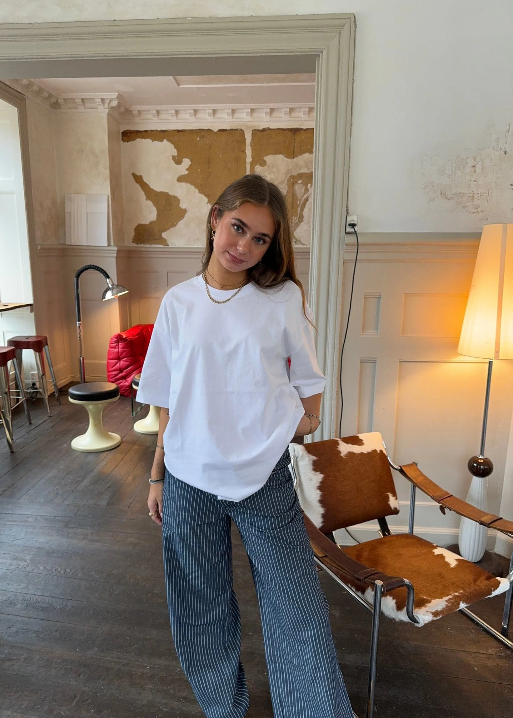 Zinnia oversized t-shirt - White 5 Zinnia oversized t-shirt - White
